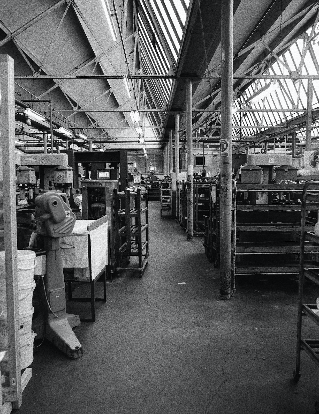 George Cox factory floor