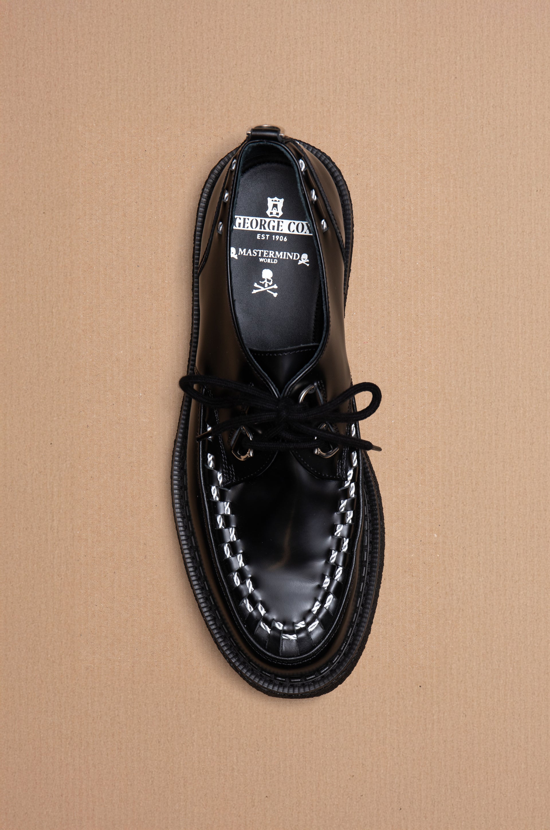 <p><strong>‘Hatton’ Creeper collaboration with Mastermind, 2024</strong></p>