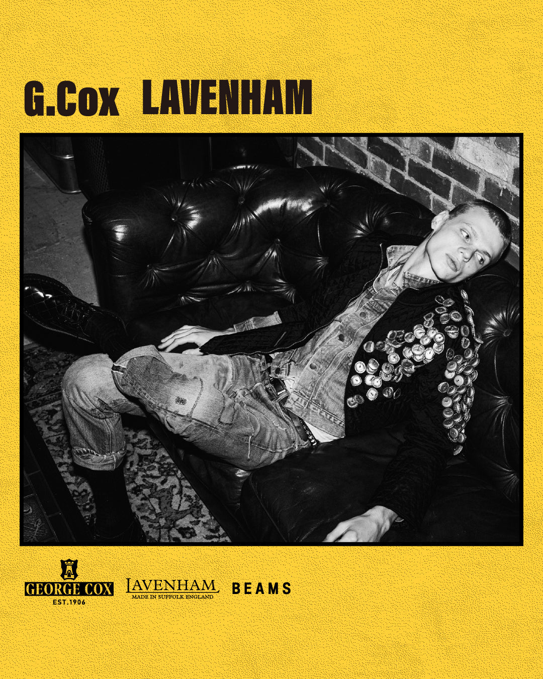 BEAMS x Lavenham x George Cox