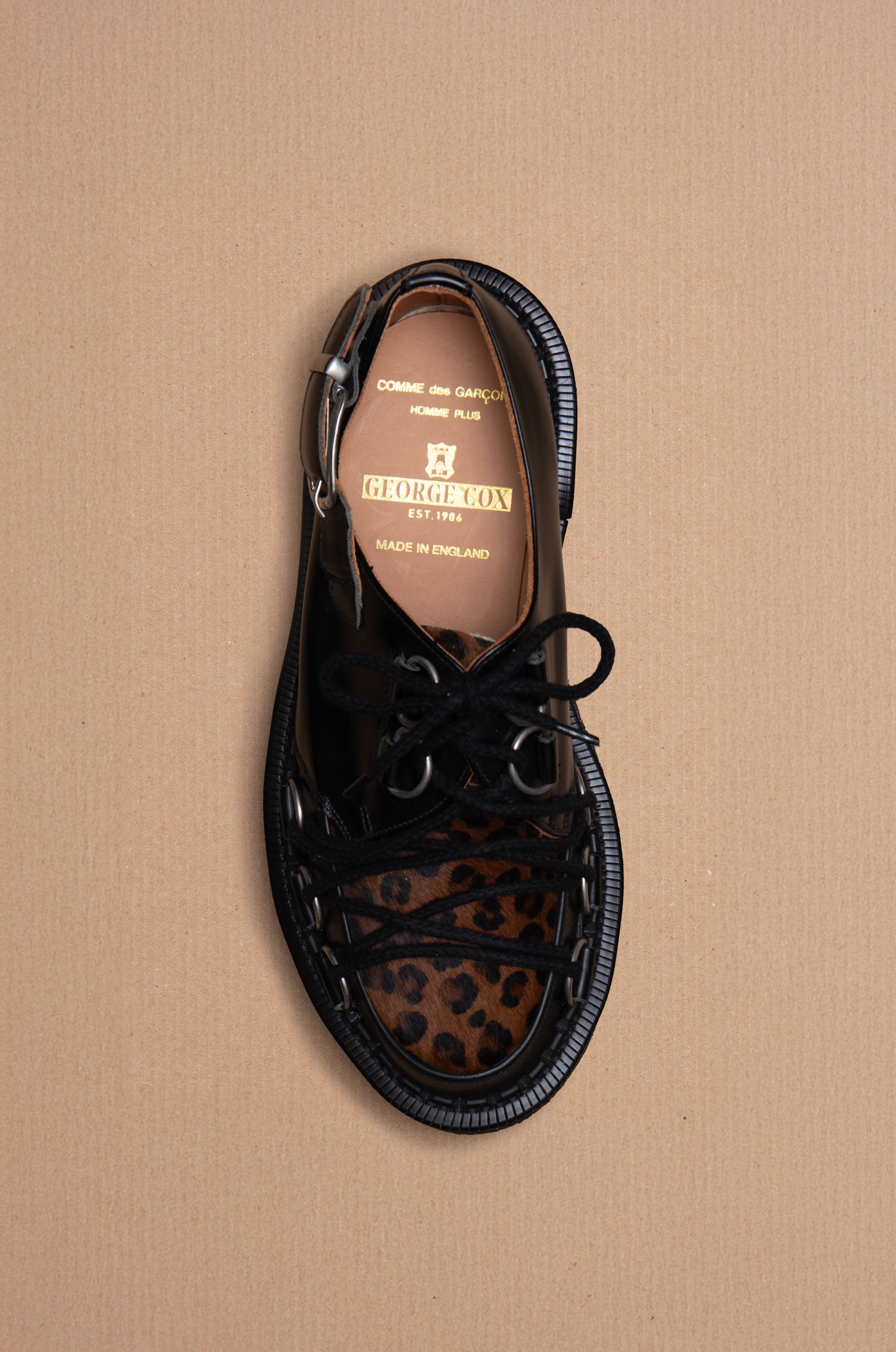 <p><strong>‘Skipton’ Creeper collaboration with Comme des Garçons, 2019</strong></p>