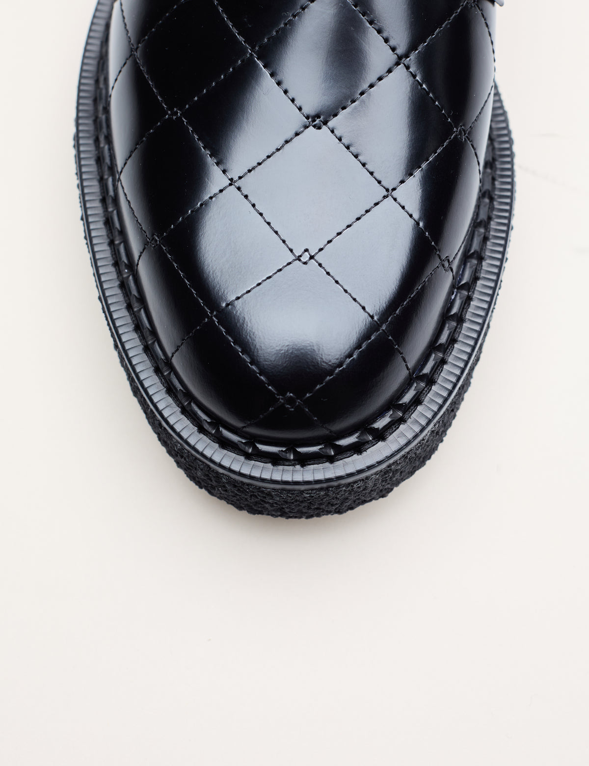 BEAMS x Lavenham 4 Eyelet Derby Black