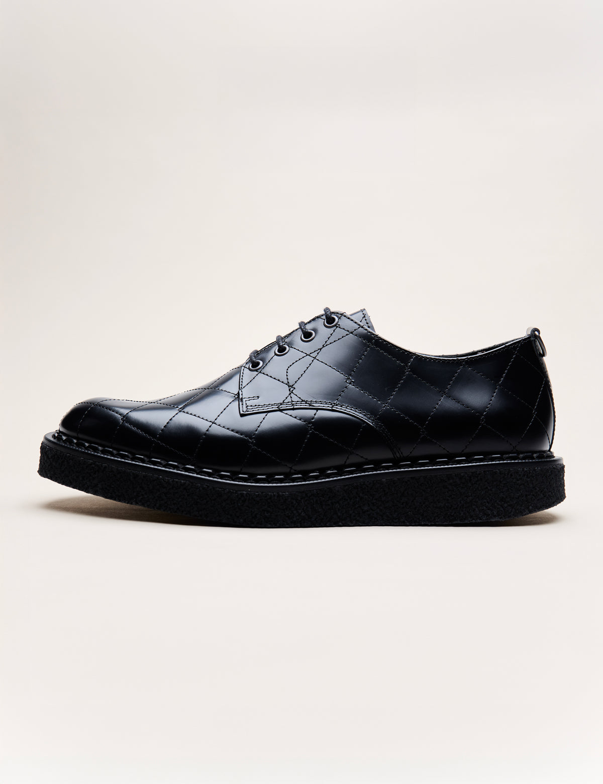 BEAMS x Lavenham 4 Eyelet Derby Black