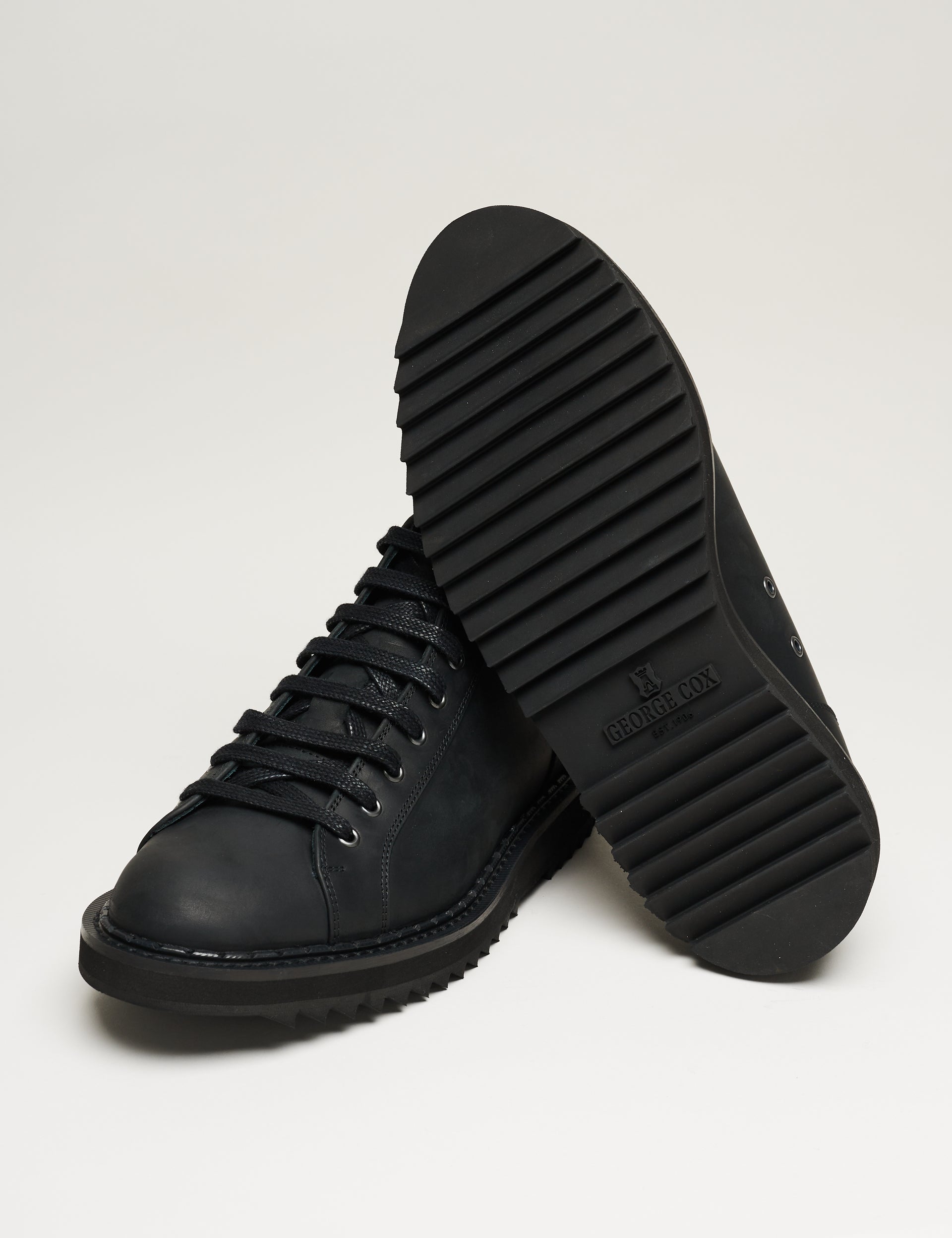 Ripple Monkey Boot Black Greasy
