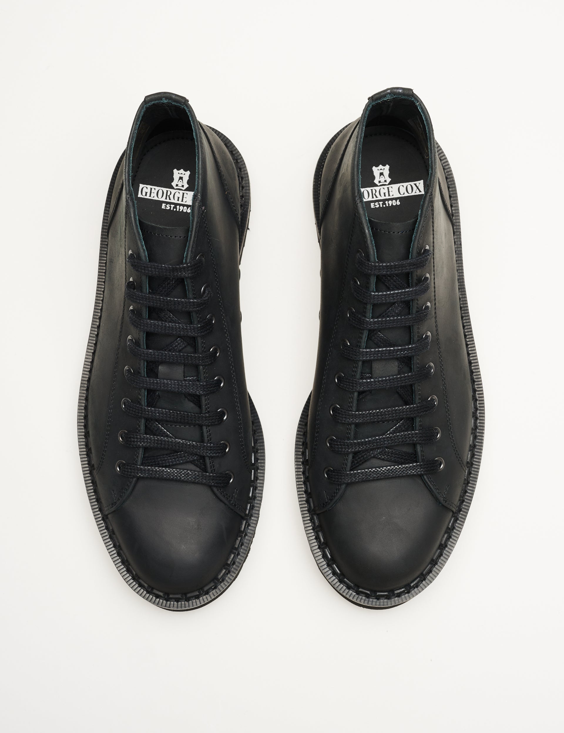 Ripple Monkey Boot Black Greasy