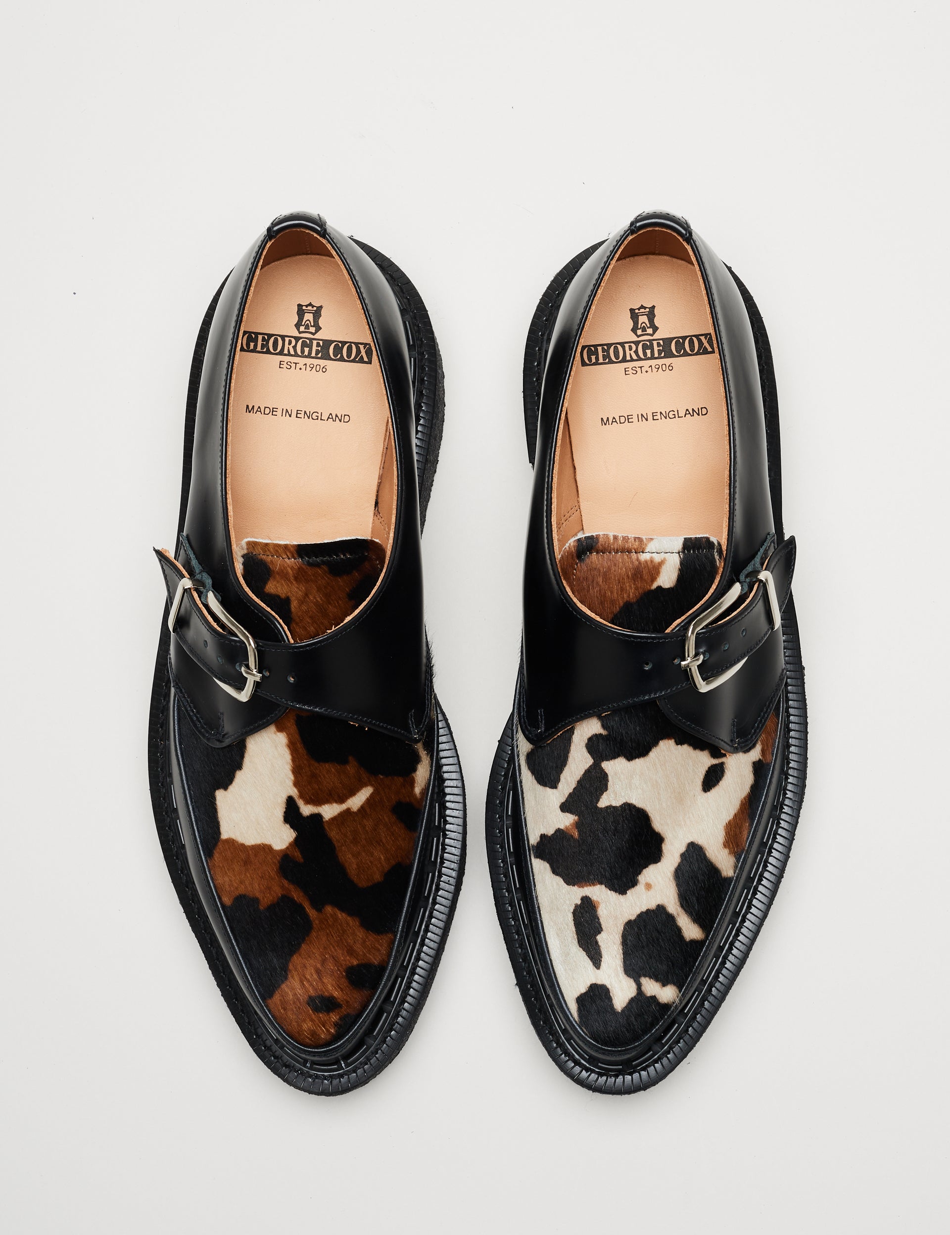 Diano Monk Black/Brown Cow
