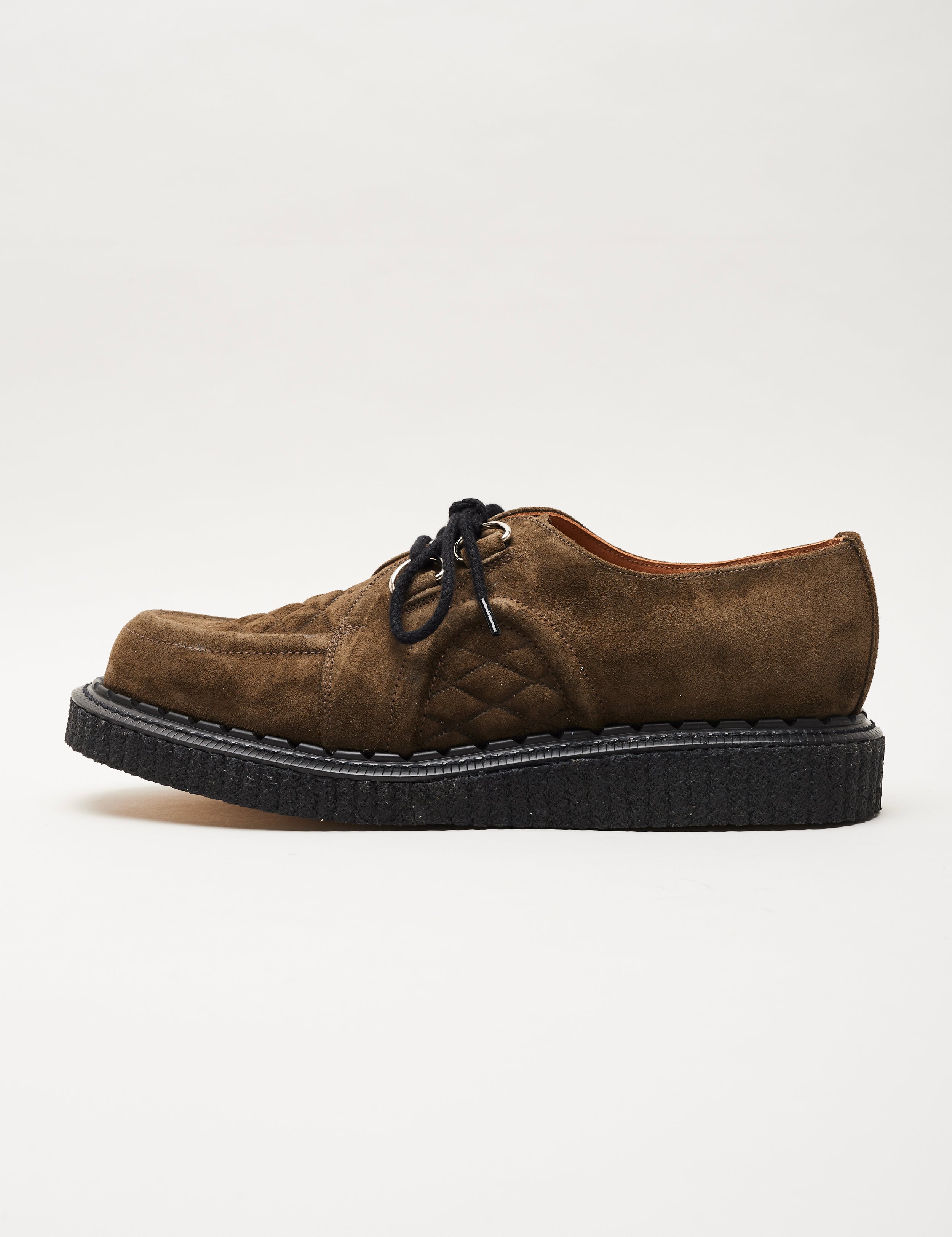 Dace Dark Green Suede – George Cox