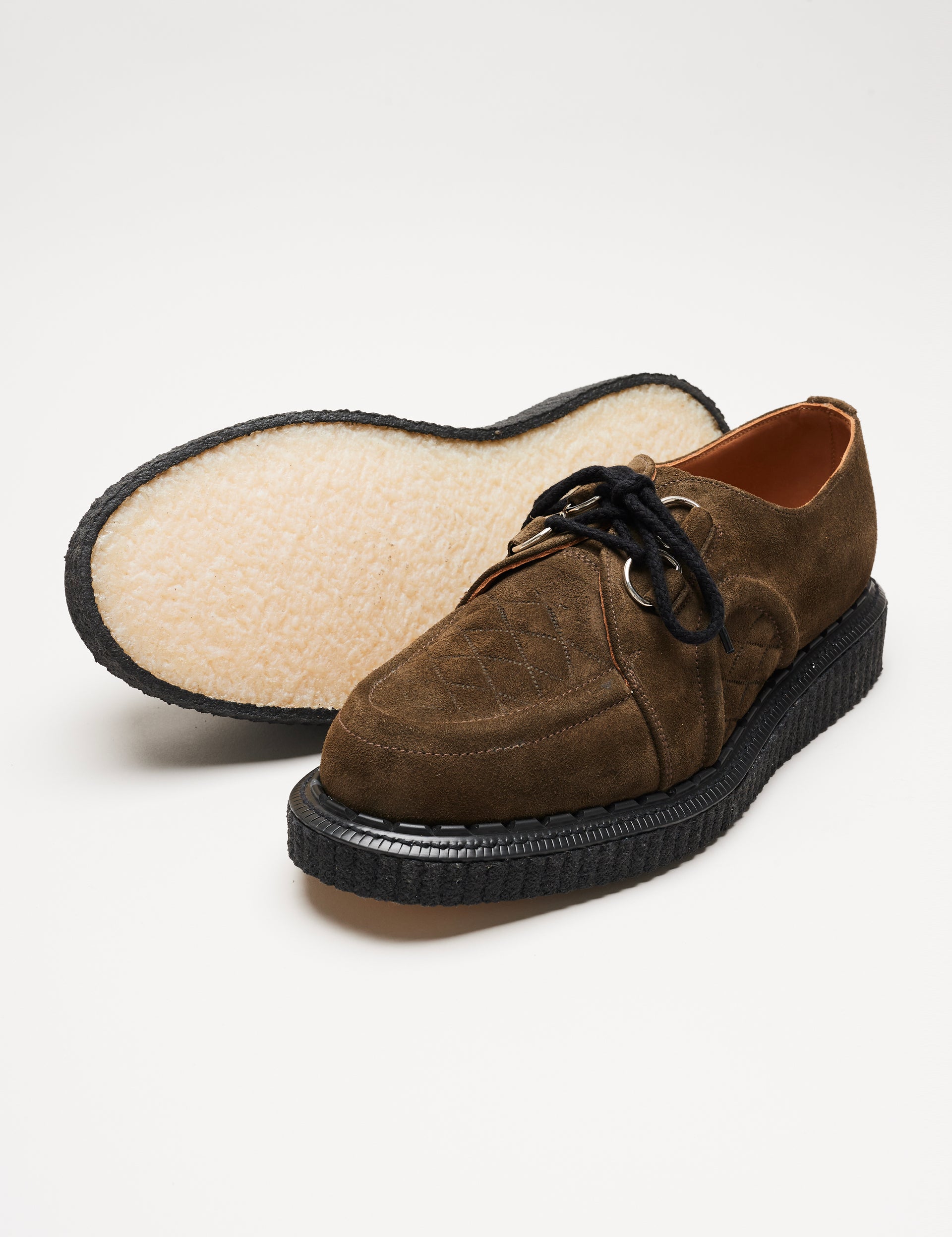 Dace Dark Green Suede