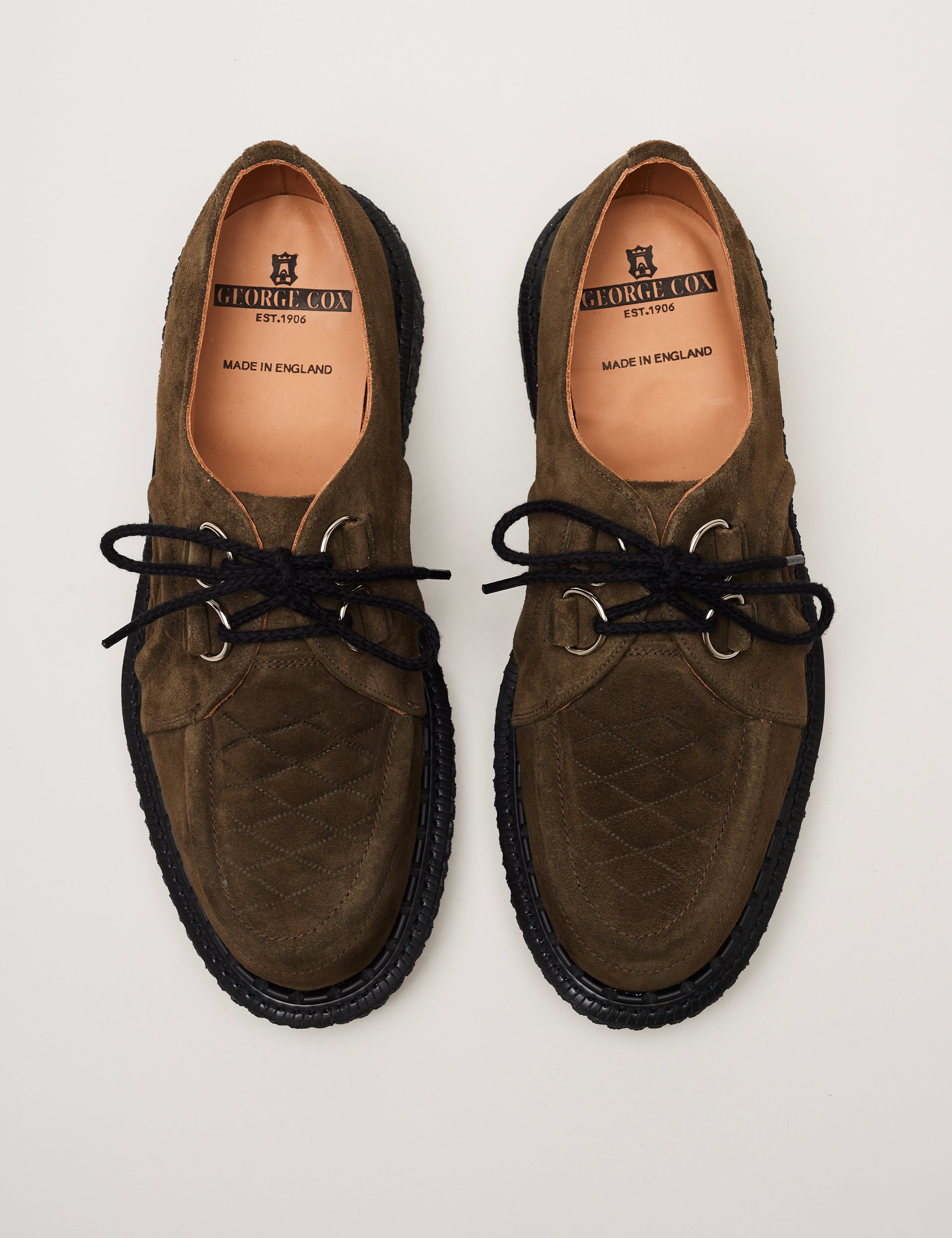 Dace Dark Green Suede