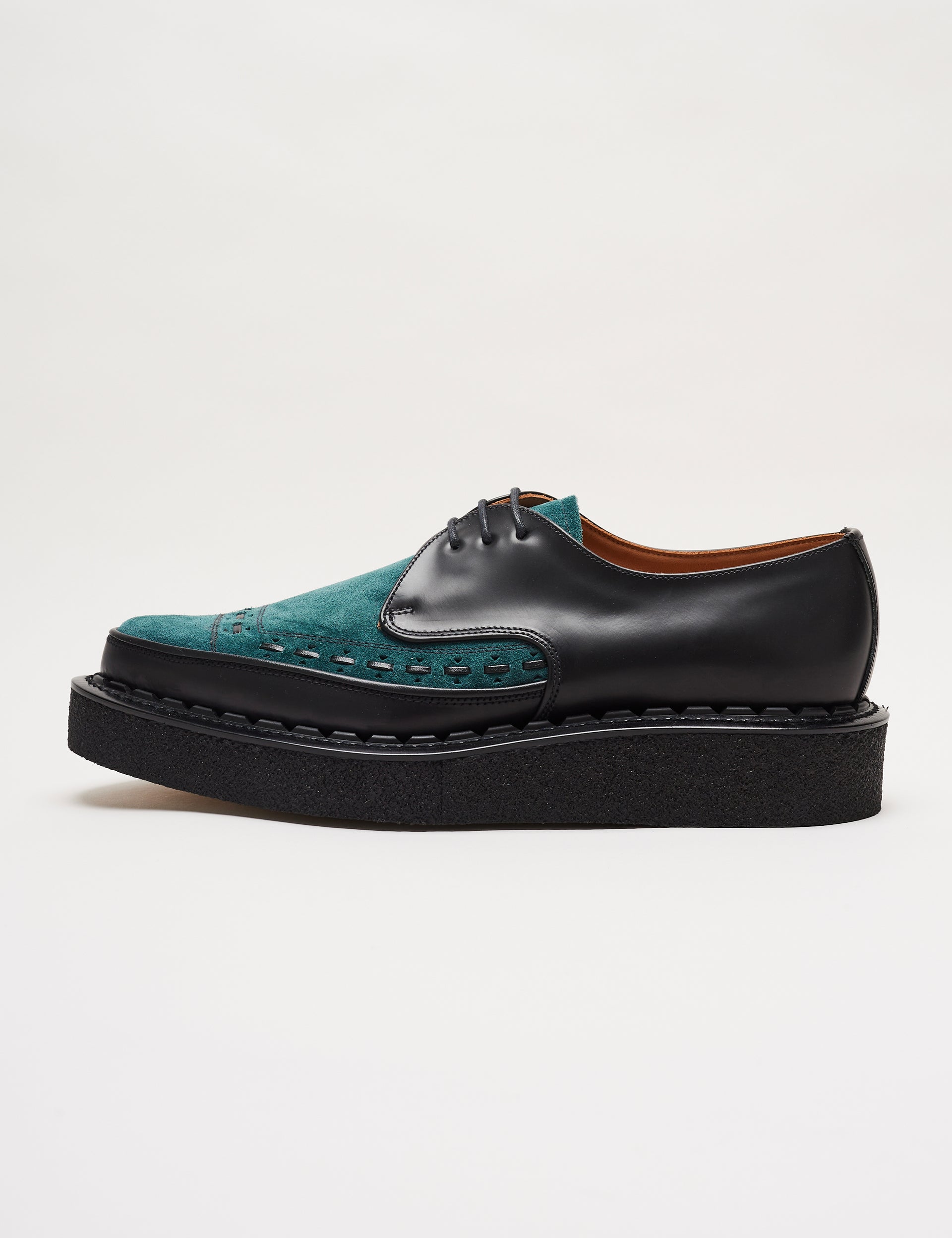 Diano Black/Petrol Suede