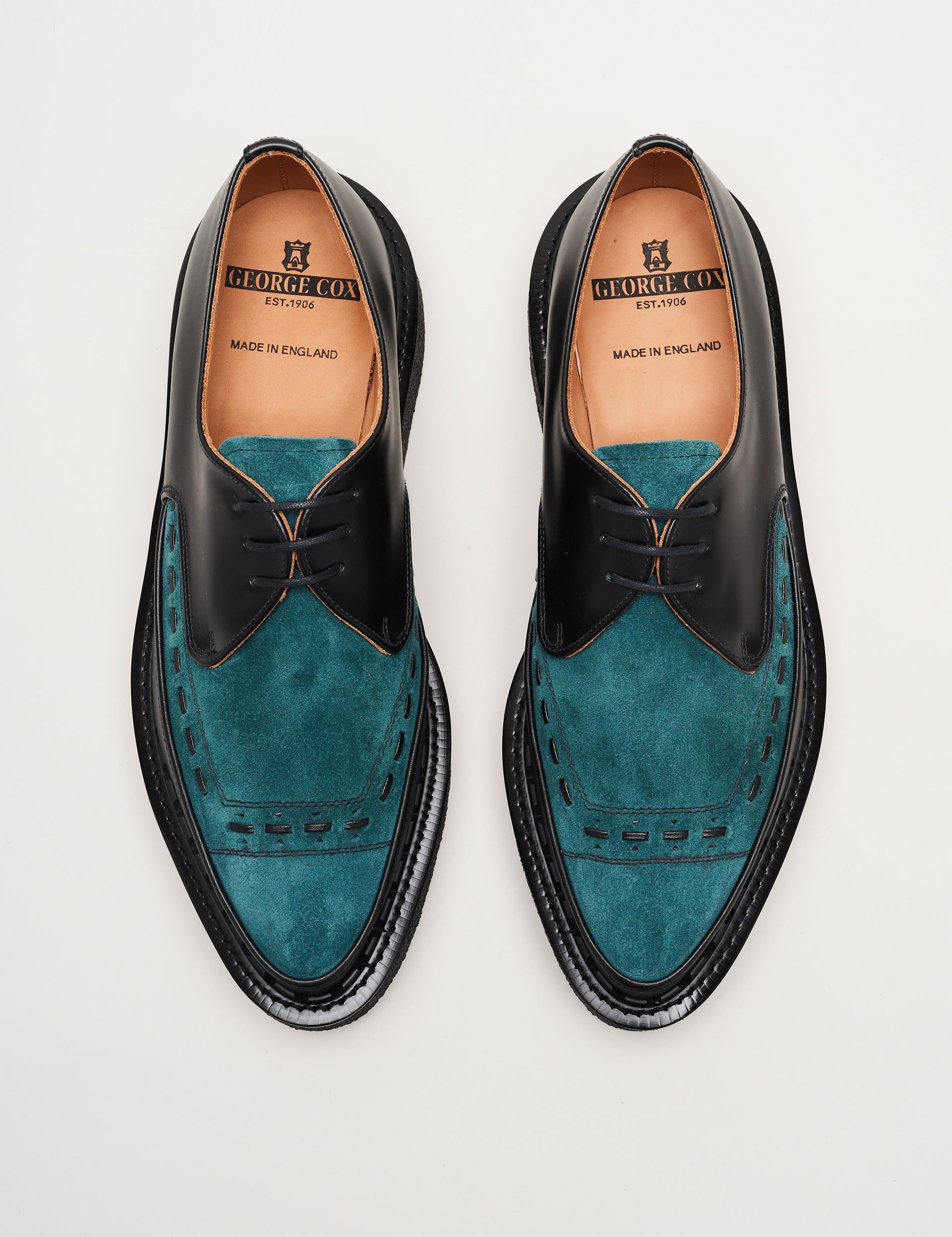 Diano Black/Petrol Suede