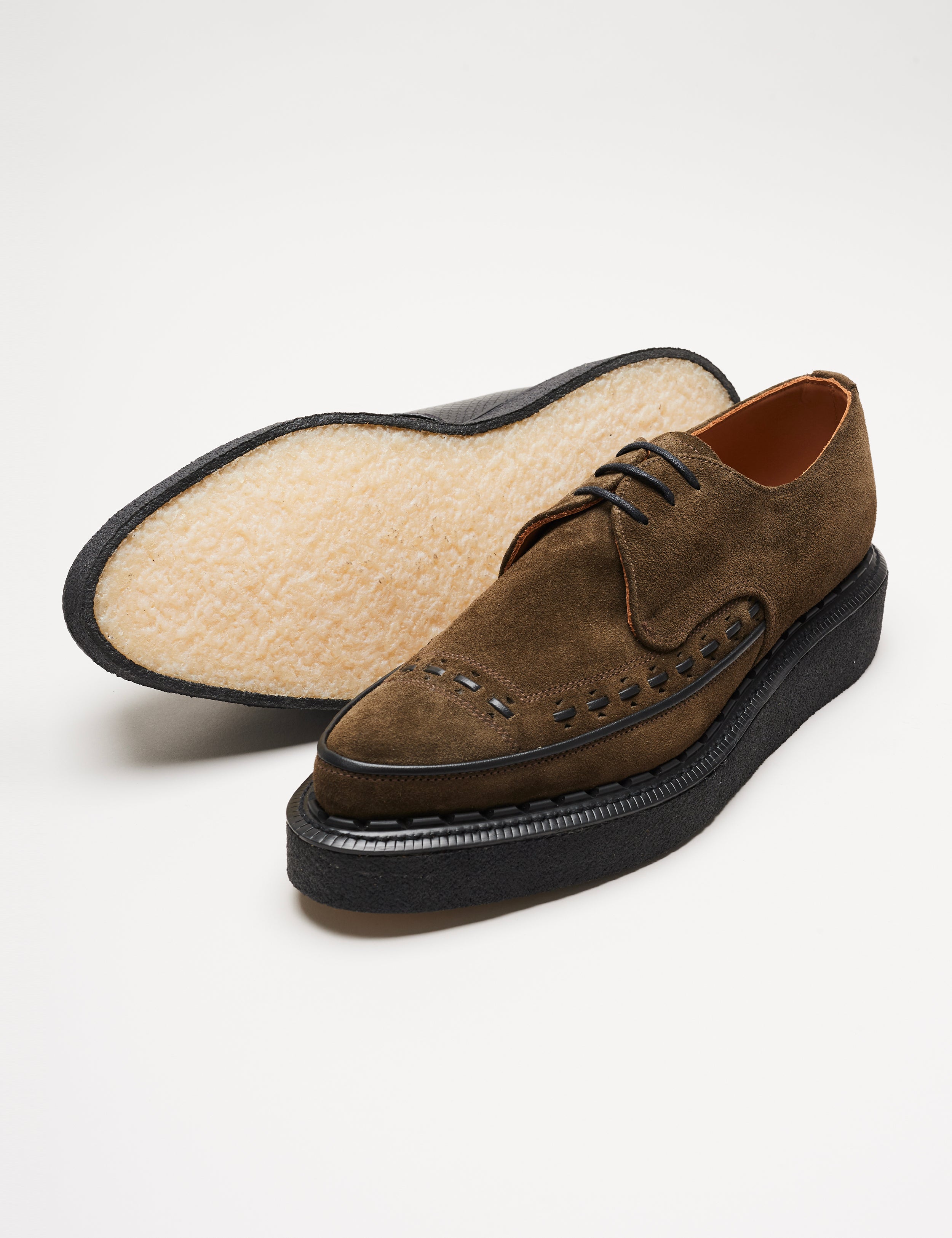 Diano Dark Green Suede – George Cox