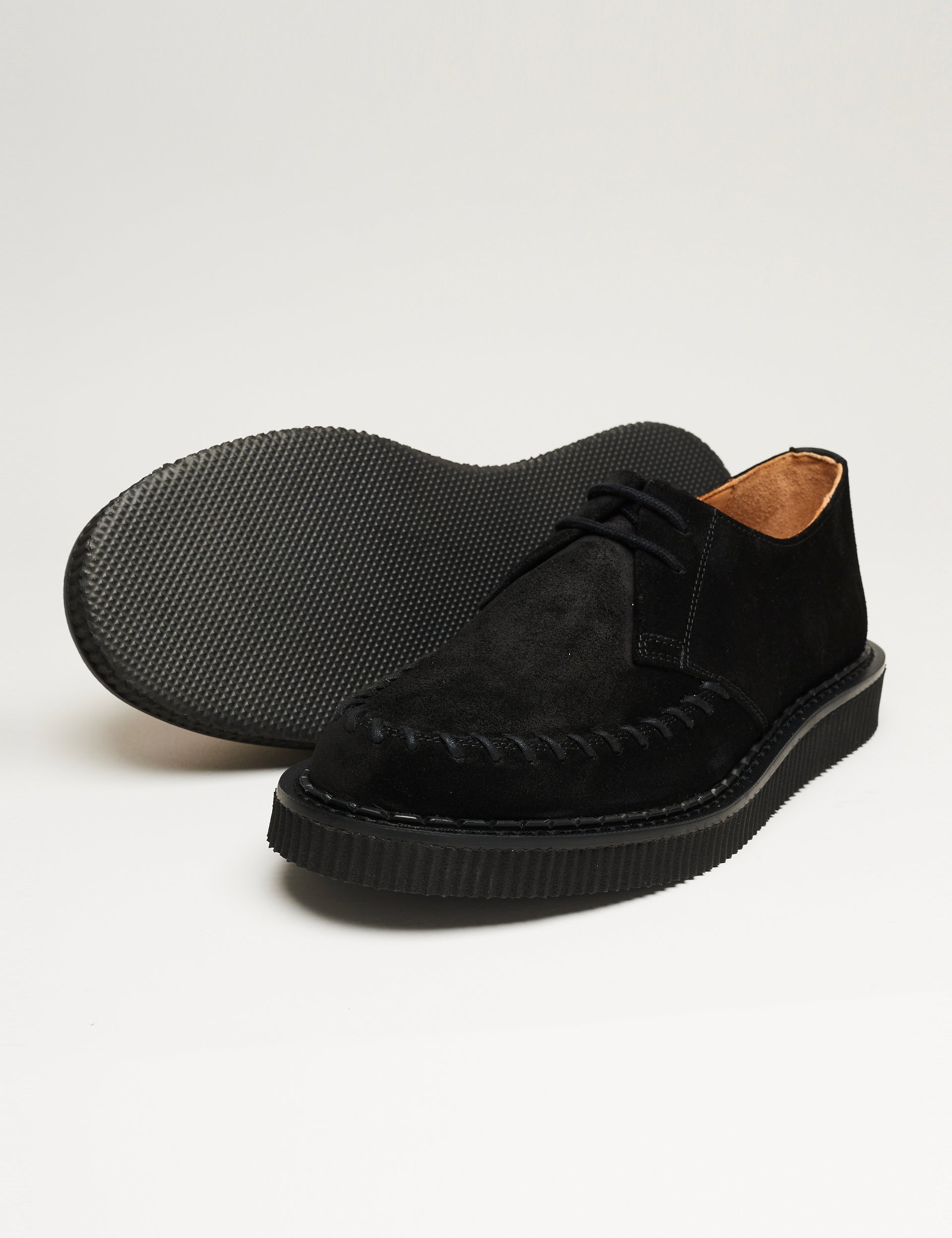 Dulley Black Suede