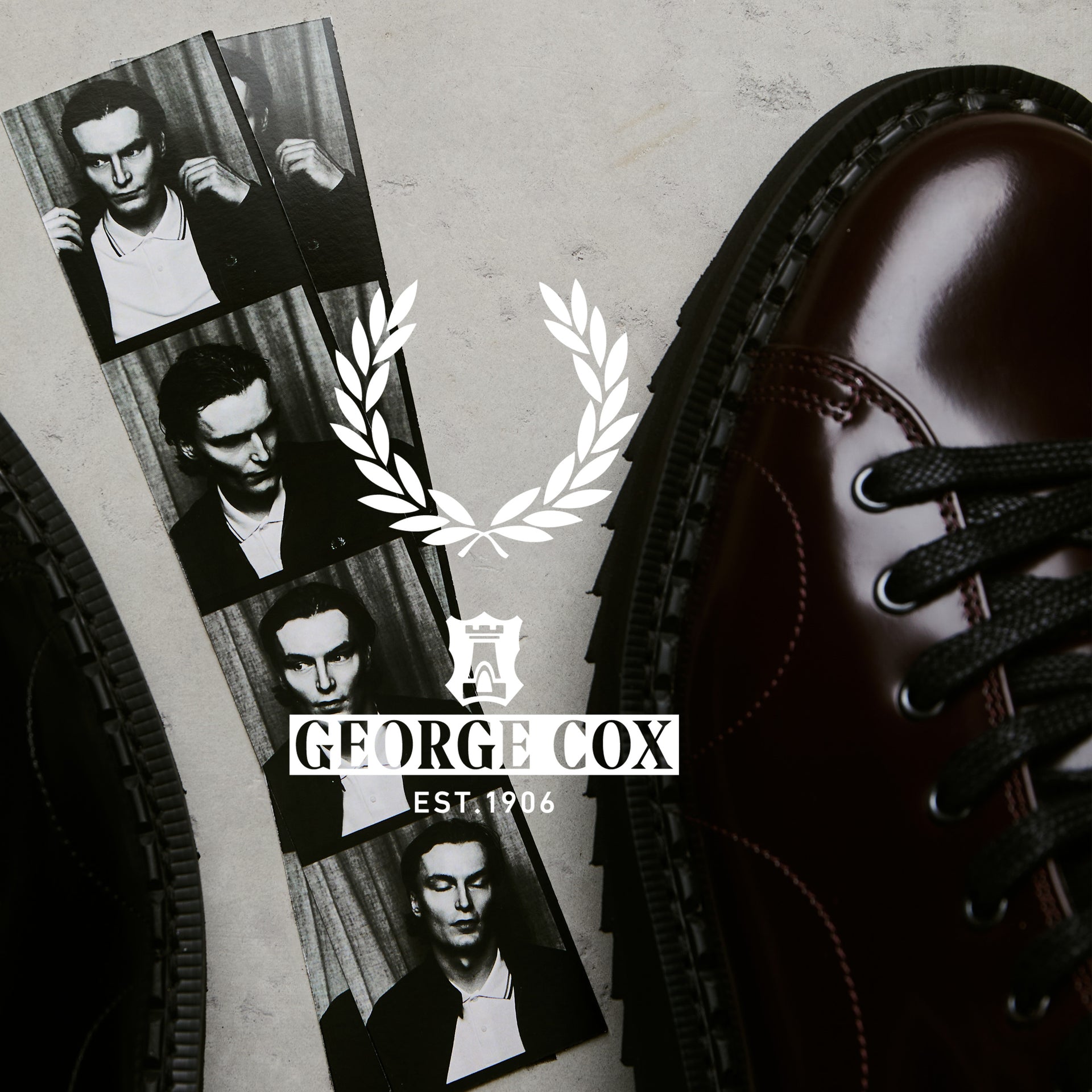 Fred Perry x George Cox Monkey Boots