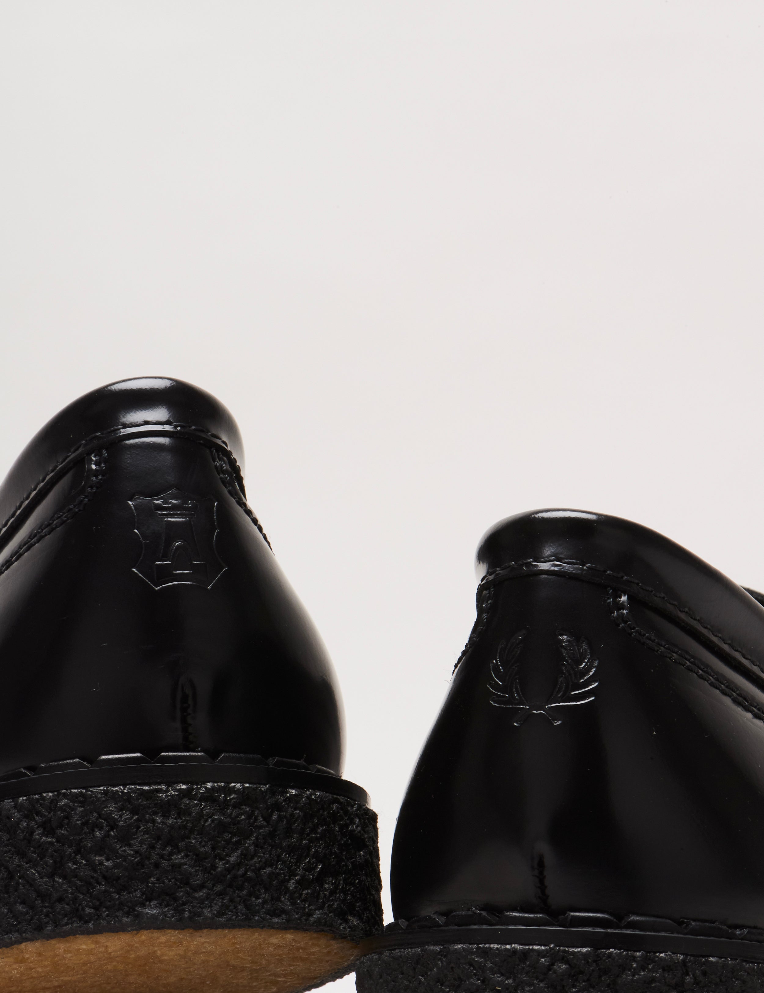 Fred Perry Penny Loafer Black – George Cox