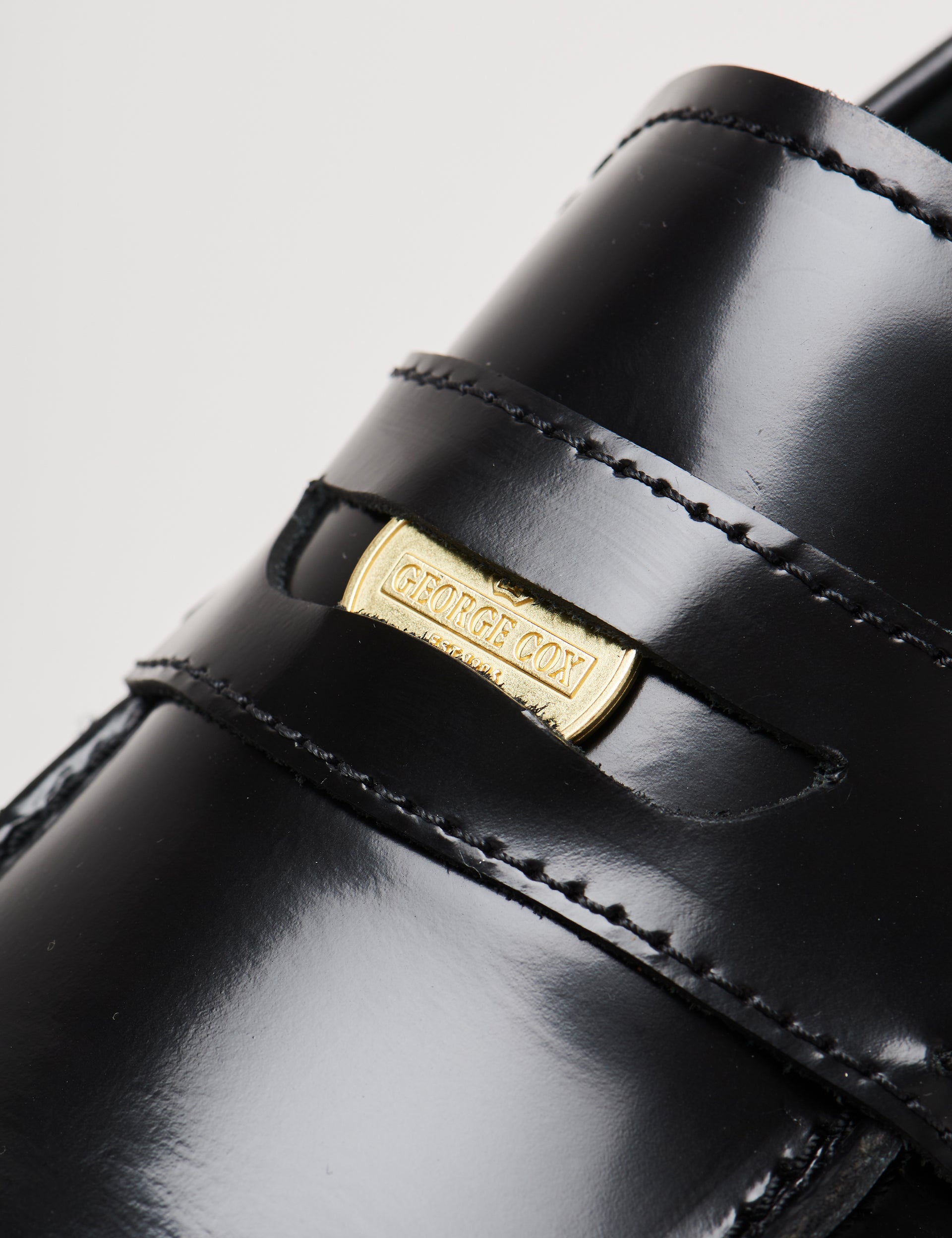 Fred Perry Penny Loafer Black