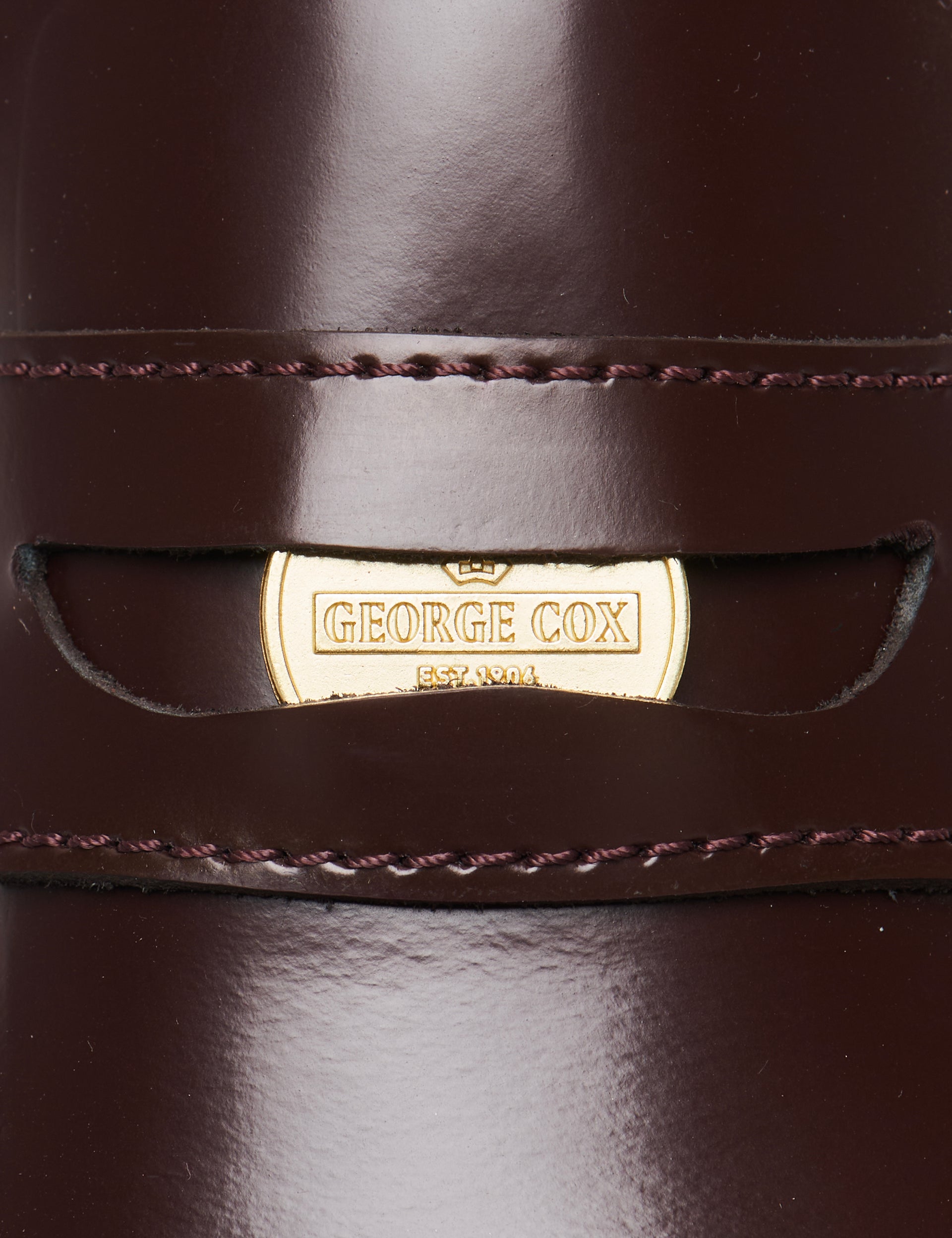 Fred Perry Penny Loafer Oxblood