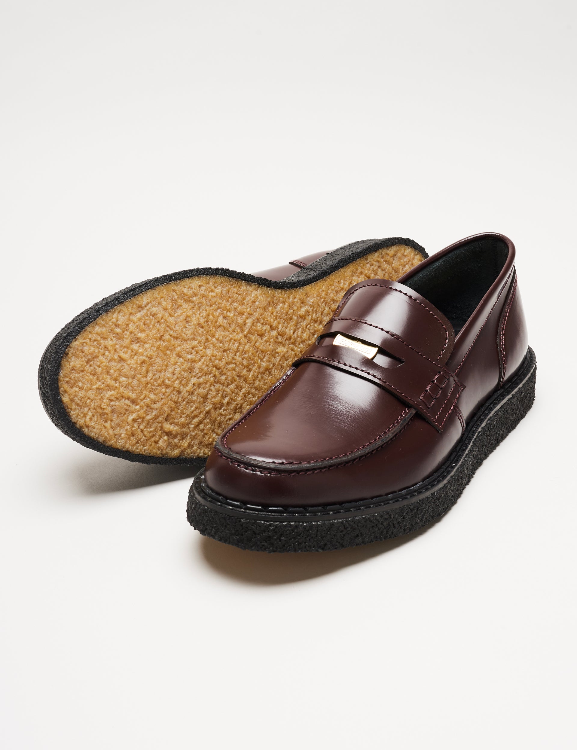 Fred Perry Penny Loafer Oxblood