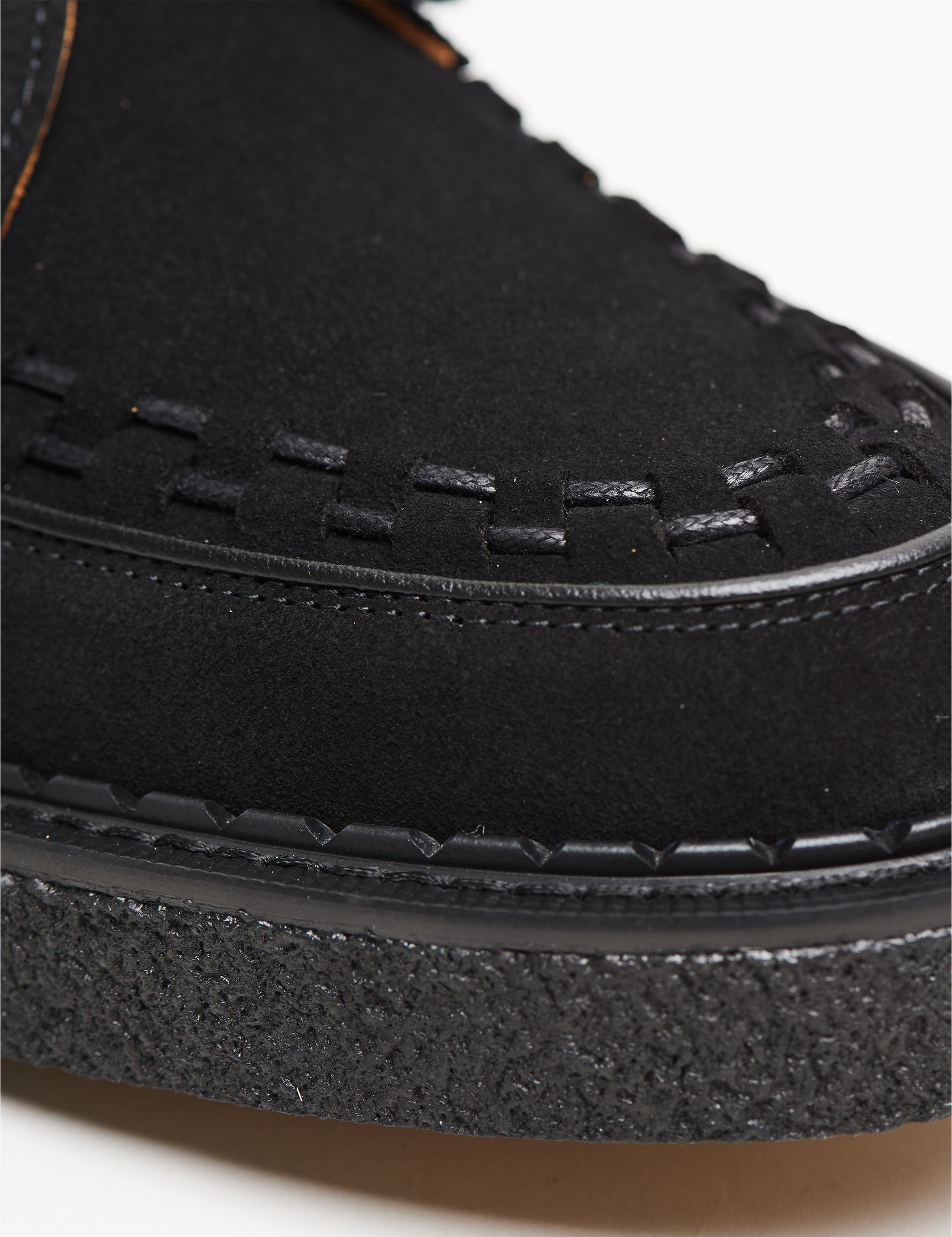 Hatton Black Suede