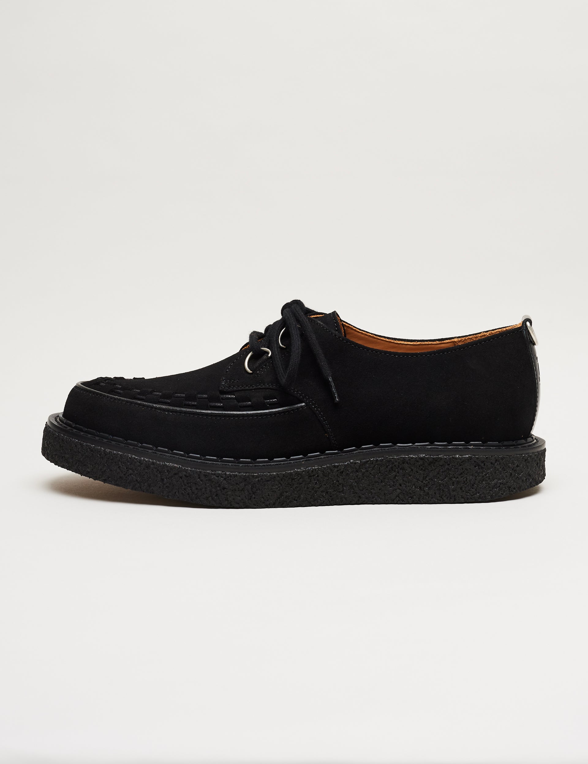 Hatton Black Suede