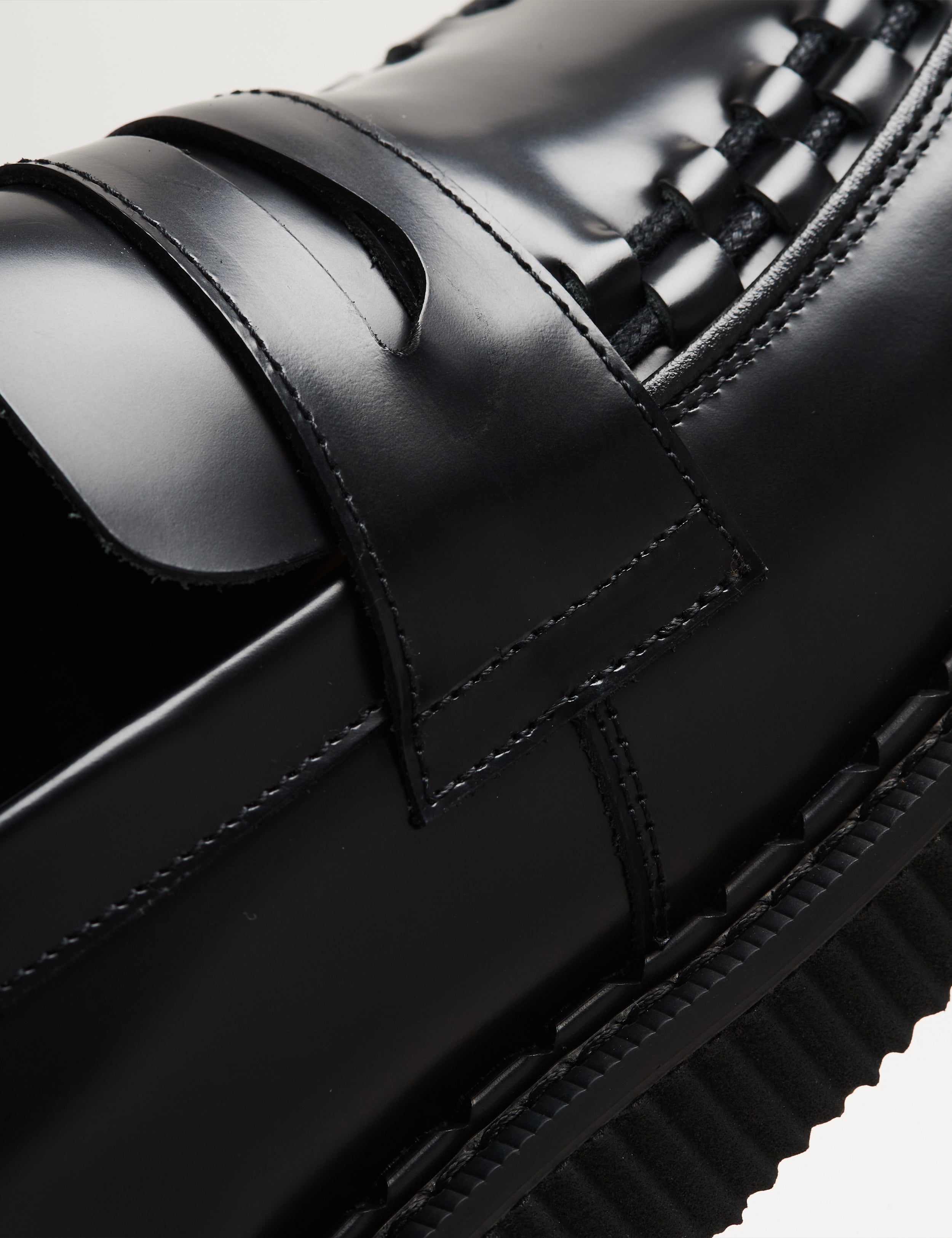 Hatton Penny Loafer Black – George Cox