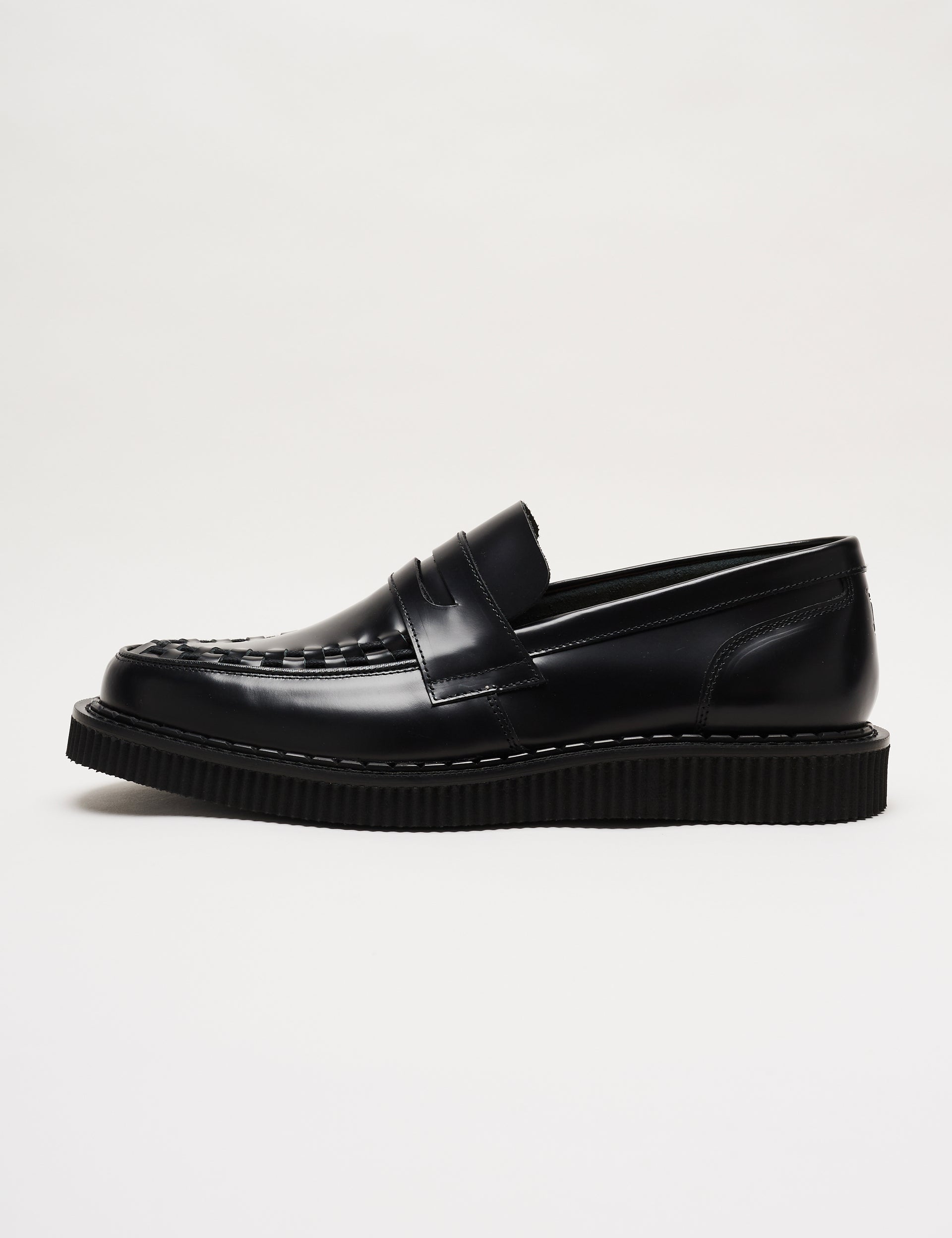 Hatton Penny Loafer Black