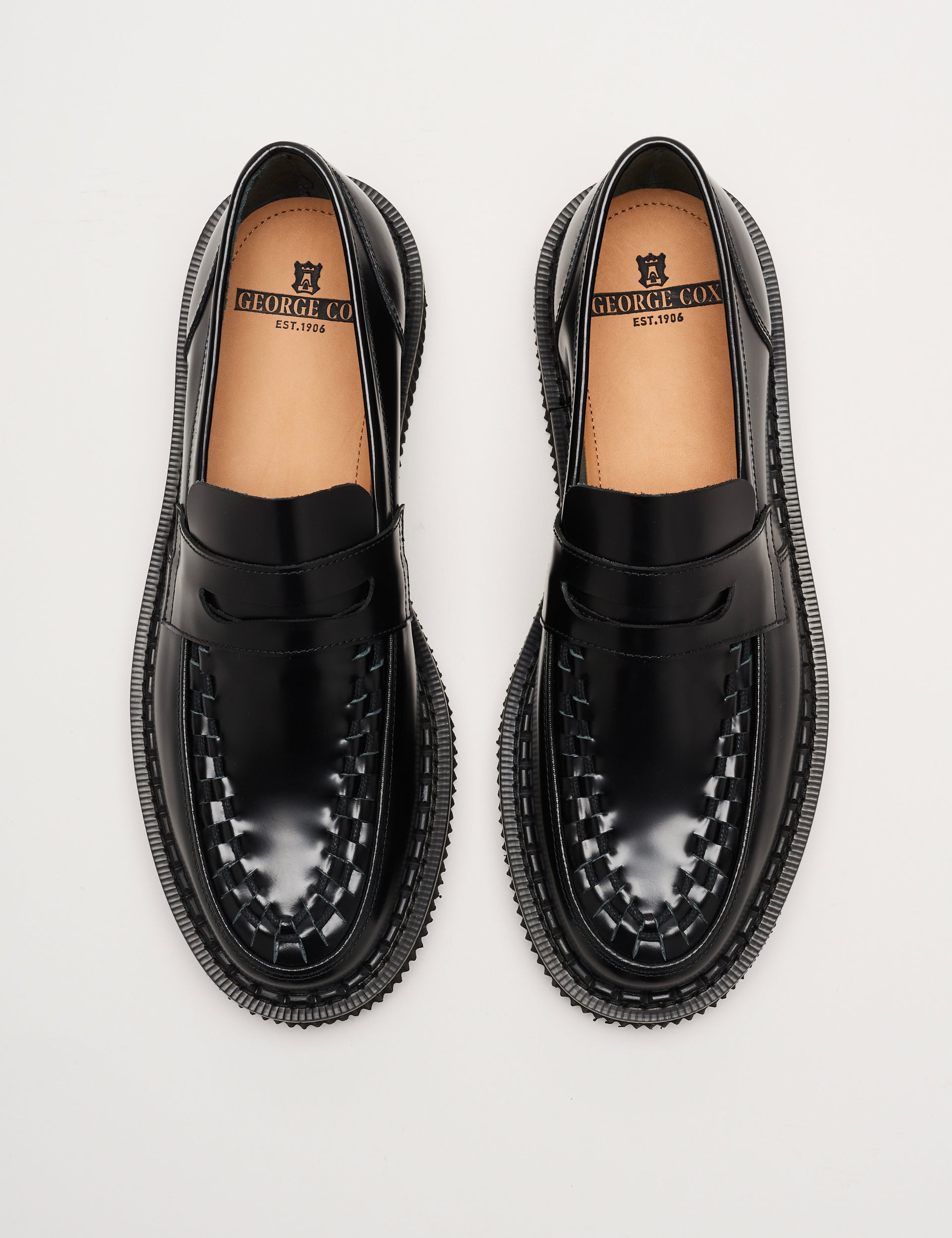 Hatton Penny Loafer Black