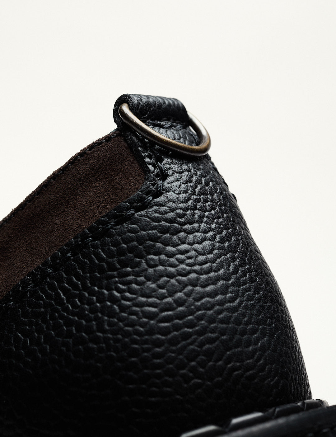 Nicholas Daley 4 Eyelet Derby Black