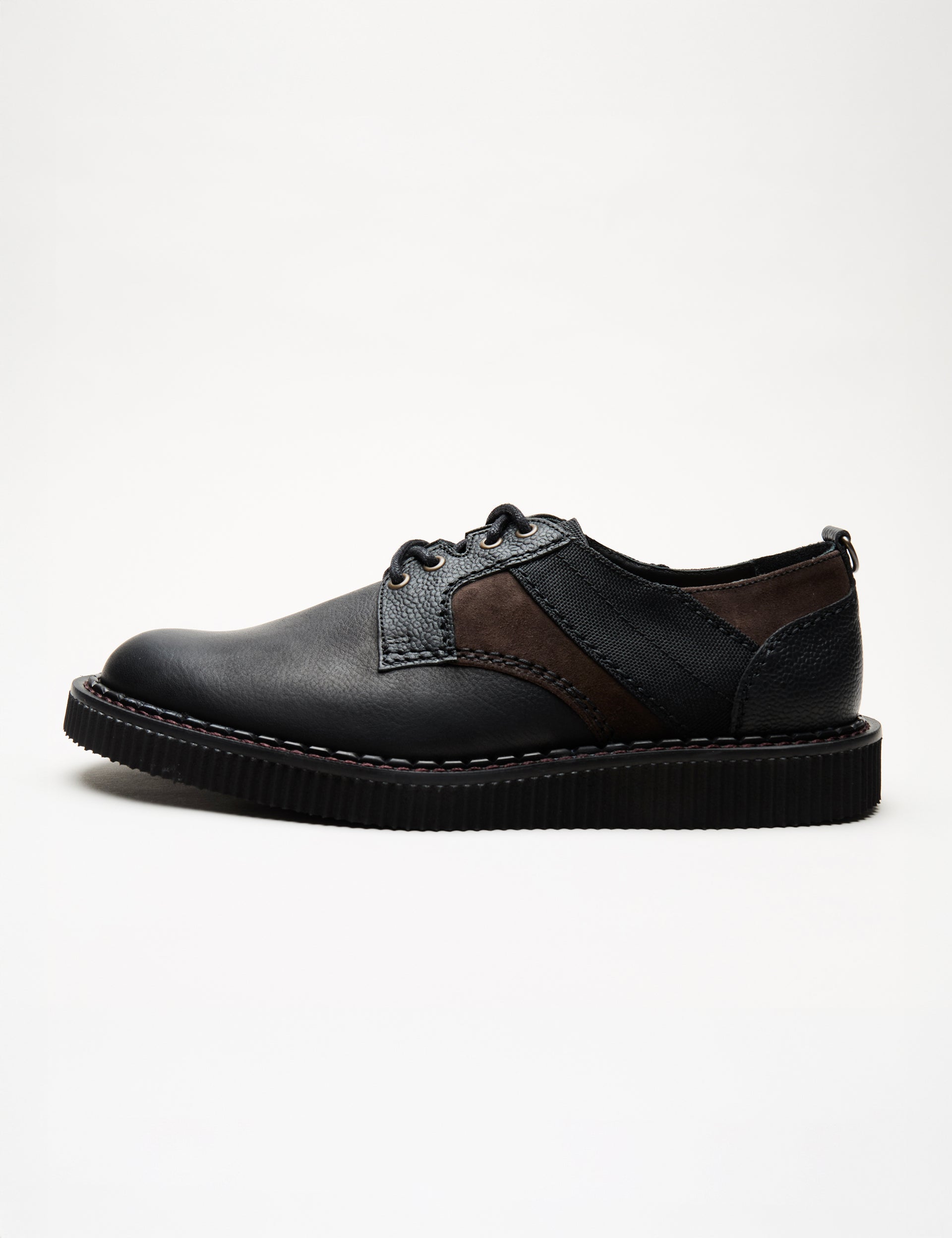 Nicholas Daley 4 Eyelet Derby Black