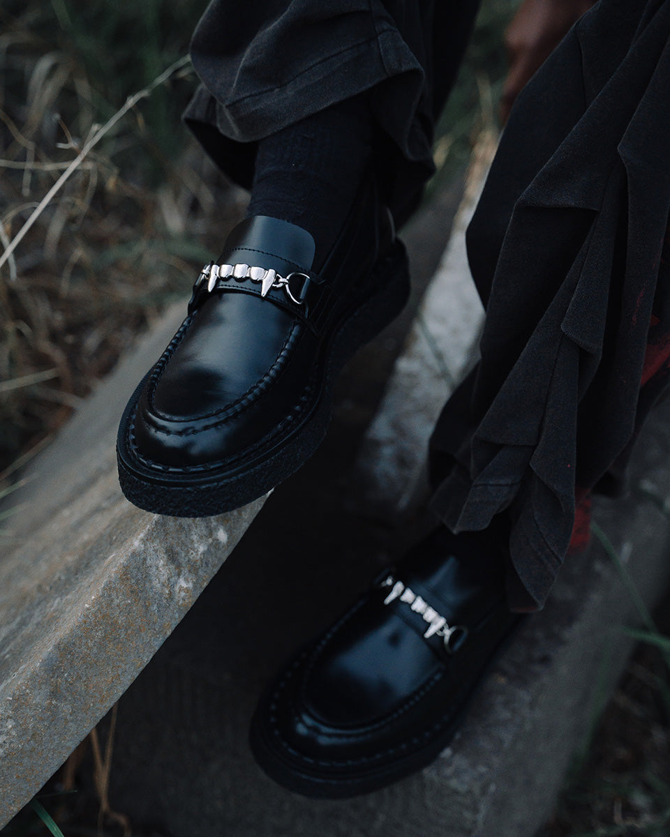 P.A.M. Fang Loafer Black – George Cox