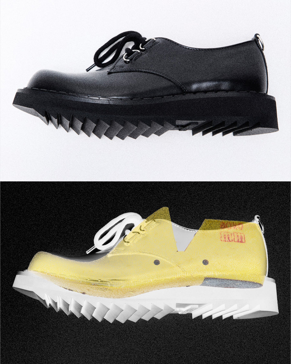 Ripple Bump Toe Derby