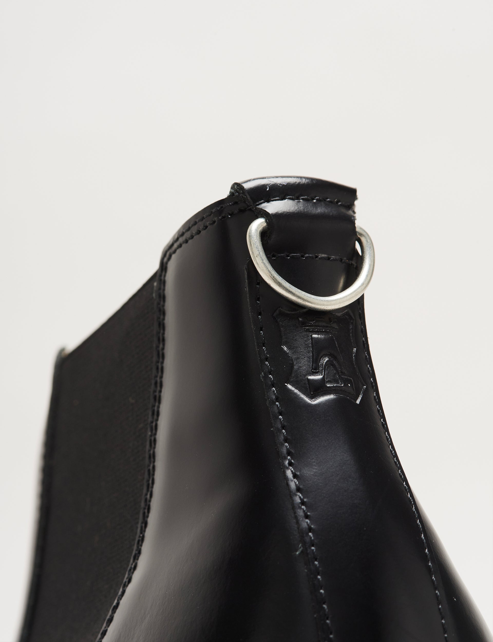Ripple Bump-Toe Chelsea Boot Black
