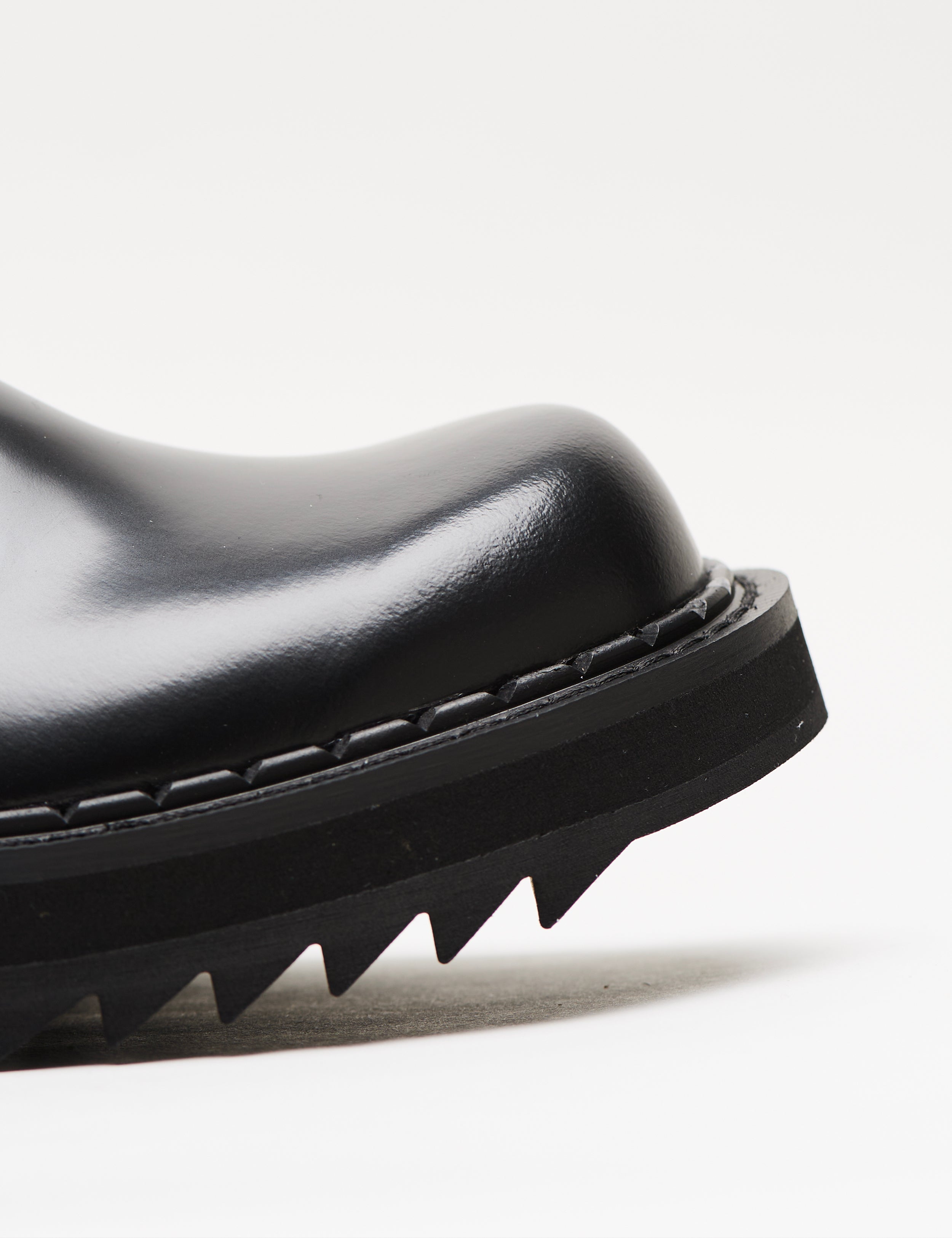 Ripple Bump-Toe Derby Black – George Cox