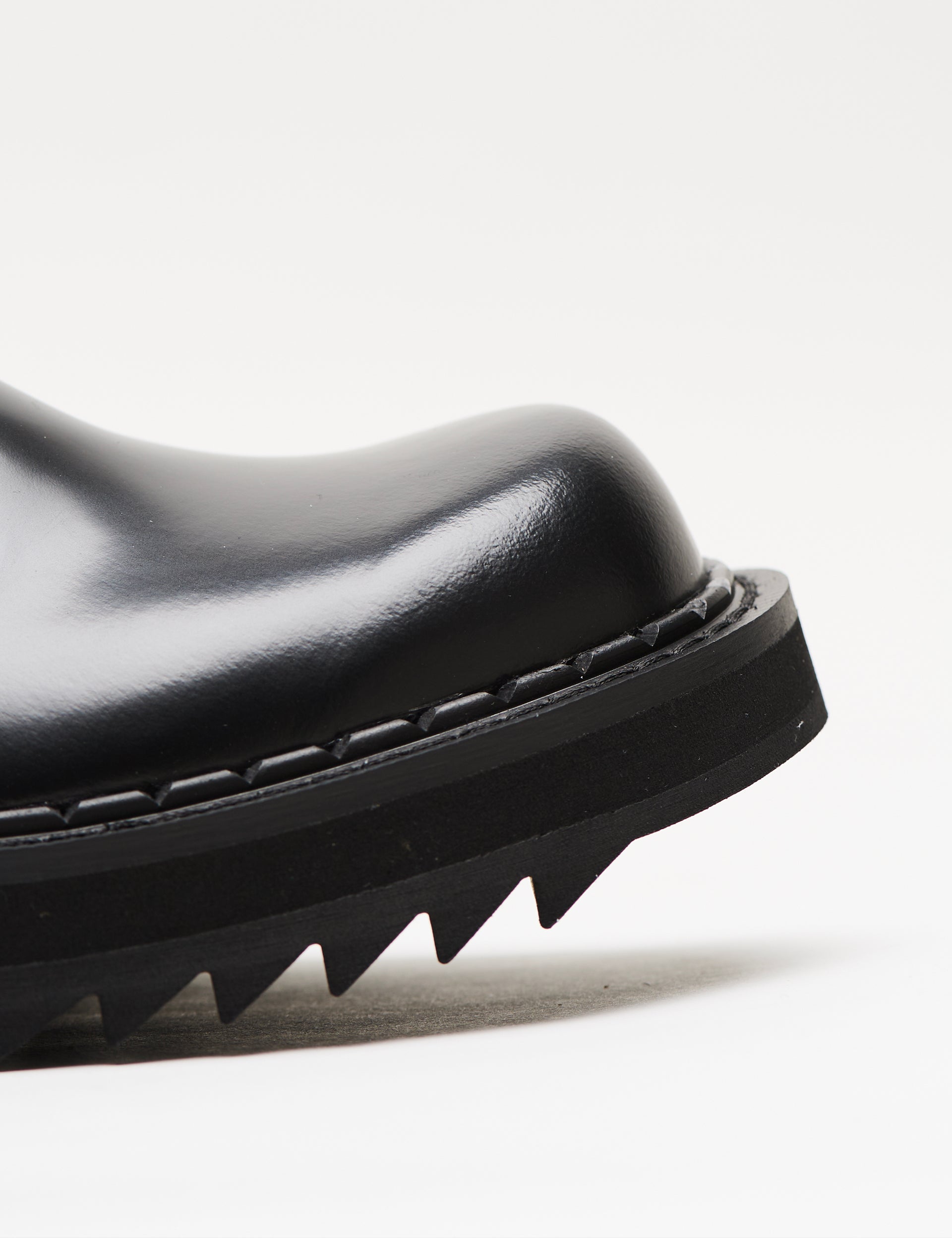 Ripple Bump Toe Derby Black