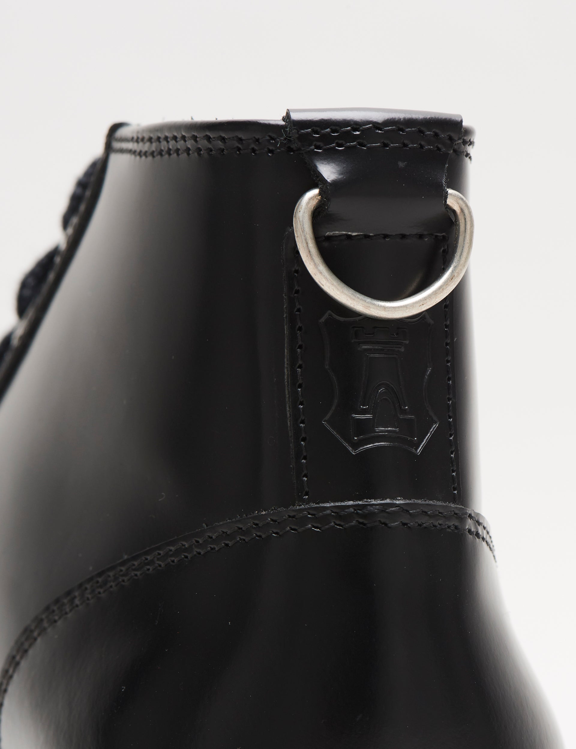 Ripple Zip Monkey Boot Black – George Cox