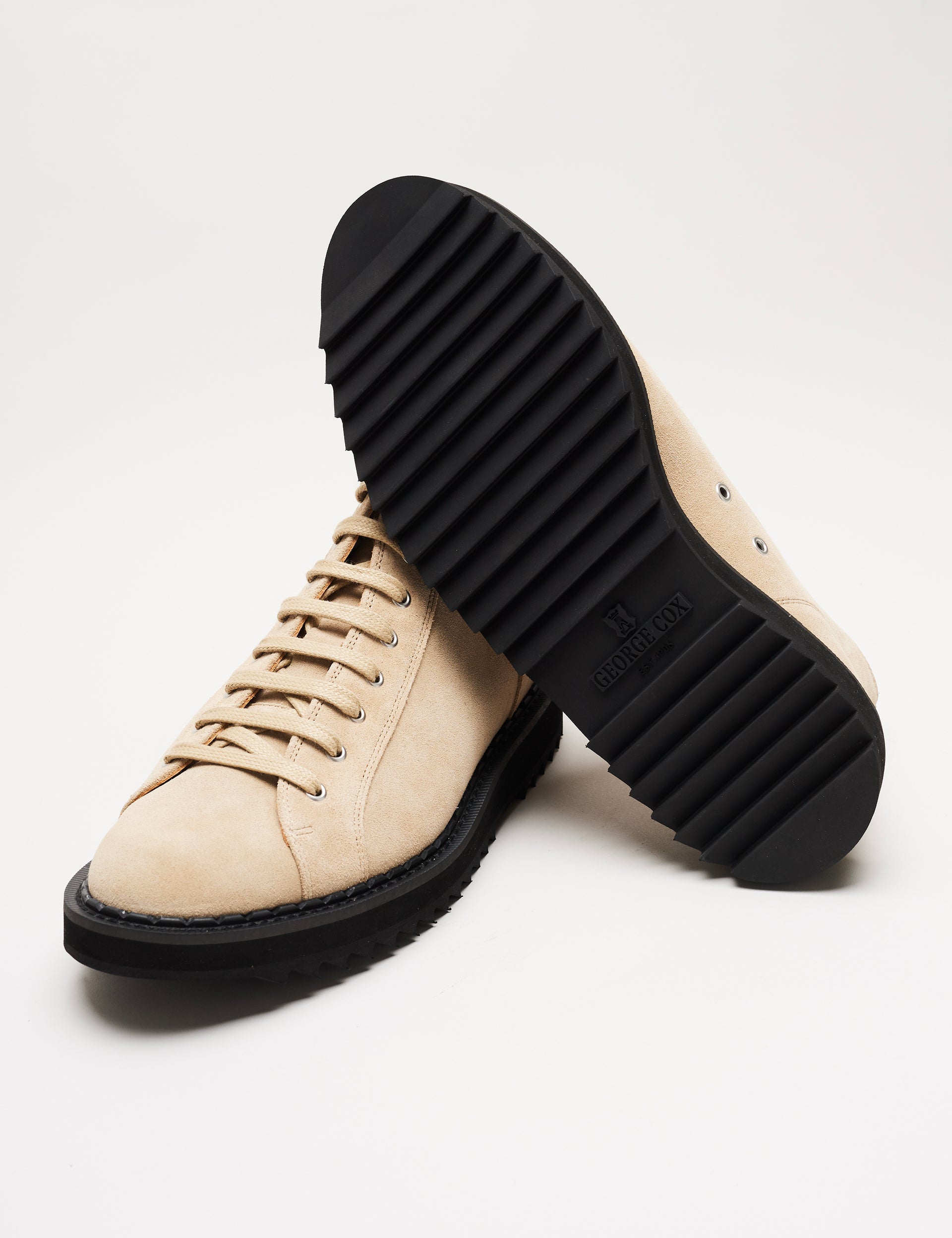 Ripple Monkey Boot Stone Suede