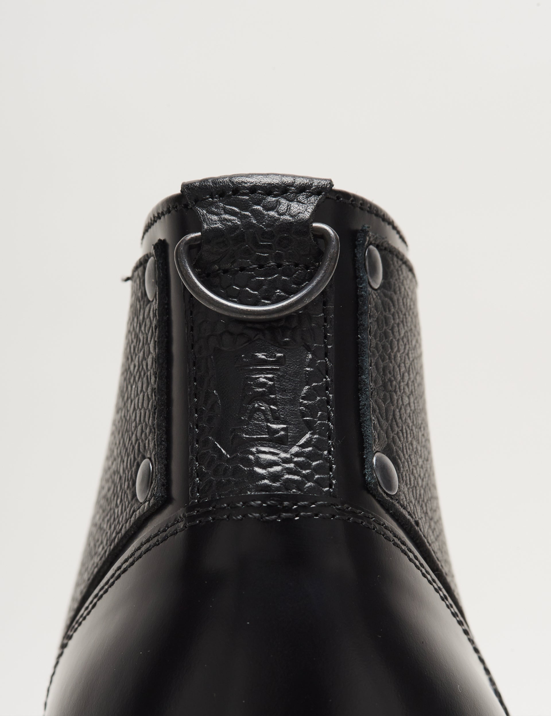 Ripple Panel Monkey Boot Black