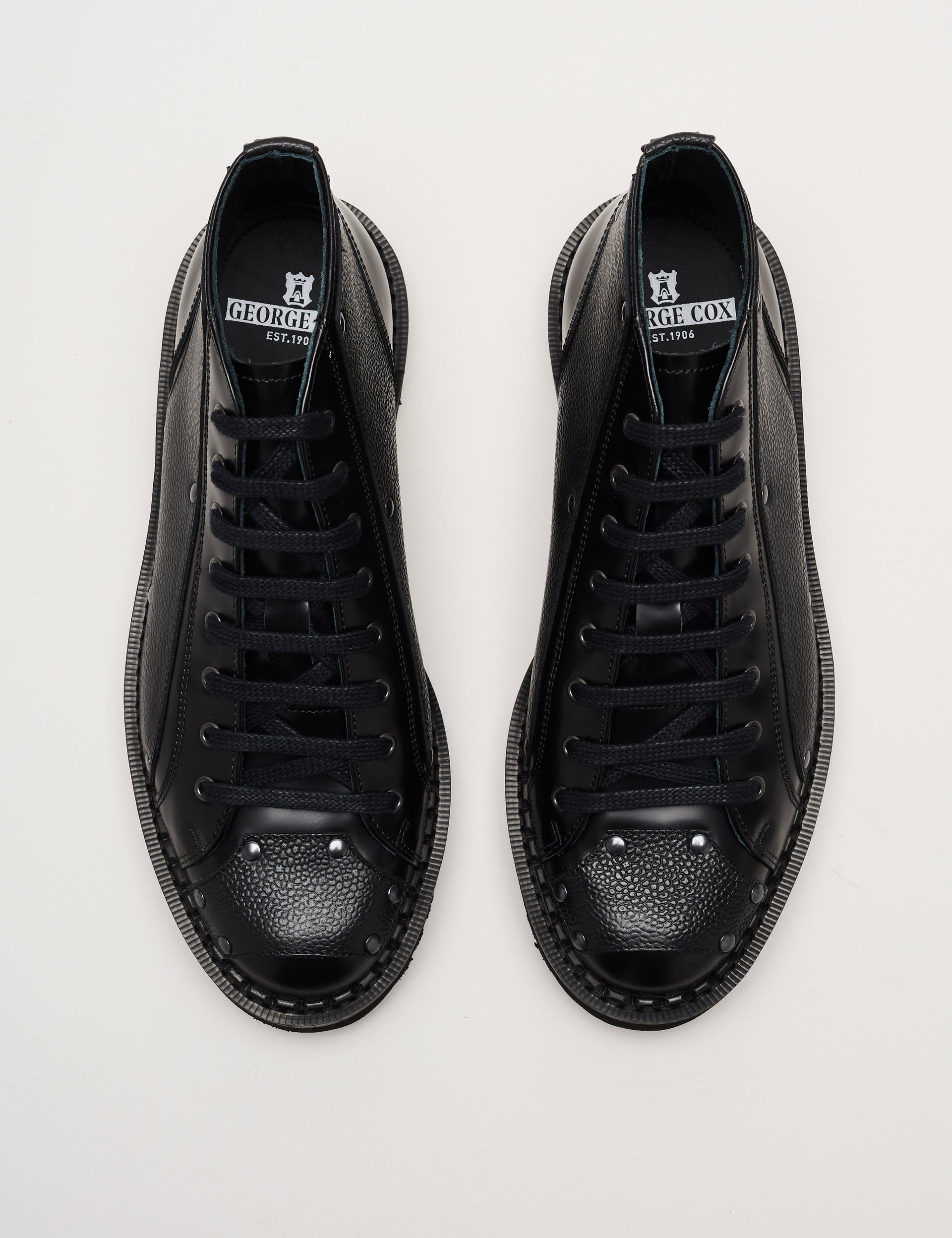 Ripple Panel Monkey Boot Black