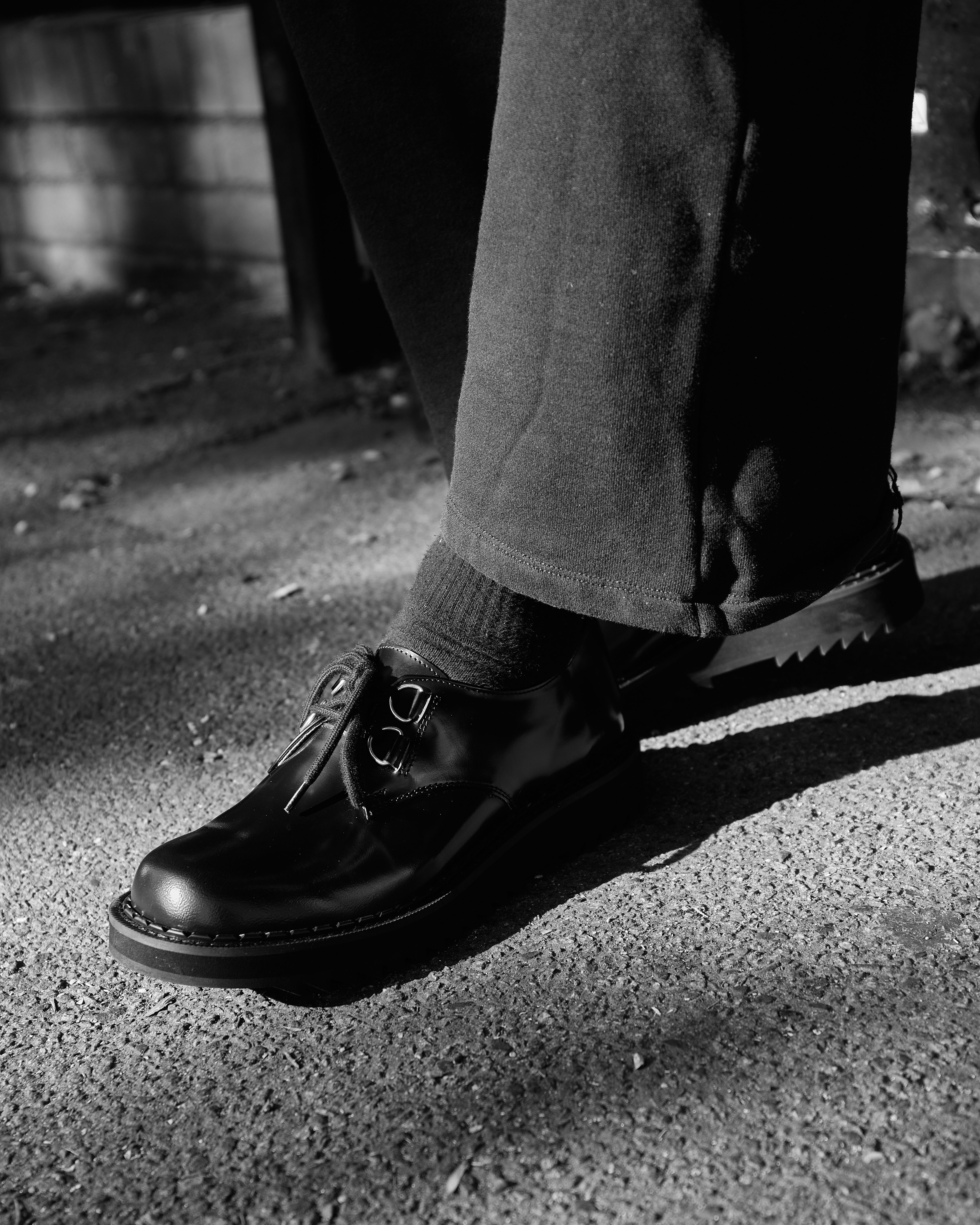 E COX ジョージコックス RippleBumpToeDerby Ripple Bump-Toe Derby Black – George Cox