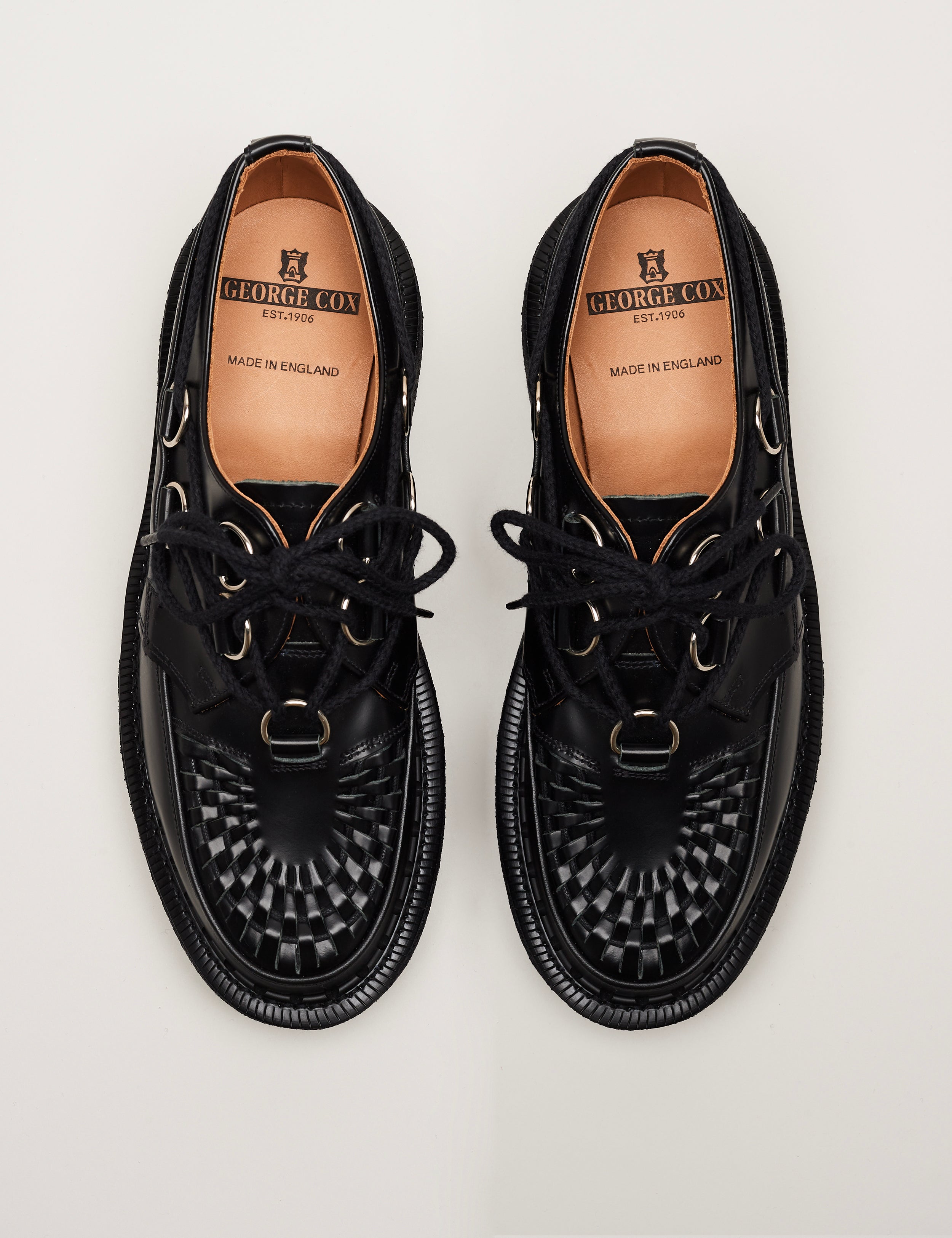 D-Ring Tie Skipton Black – George Cox