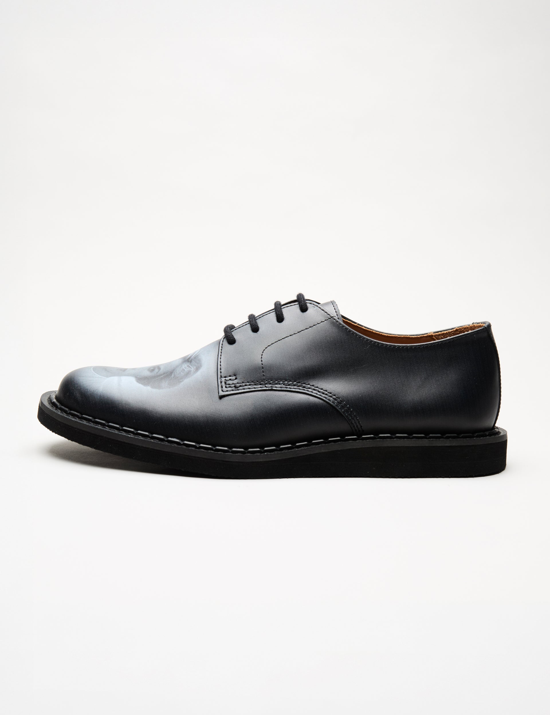 UNDERCOVER 4 Eyelet Derby Black
