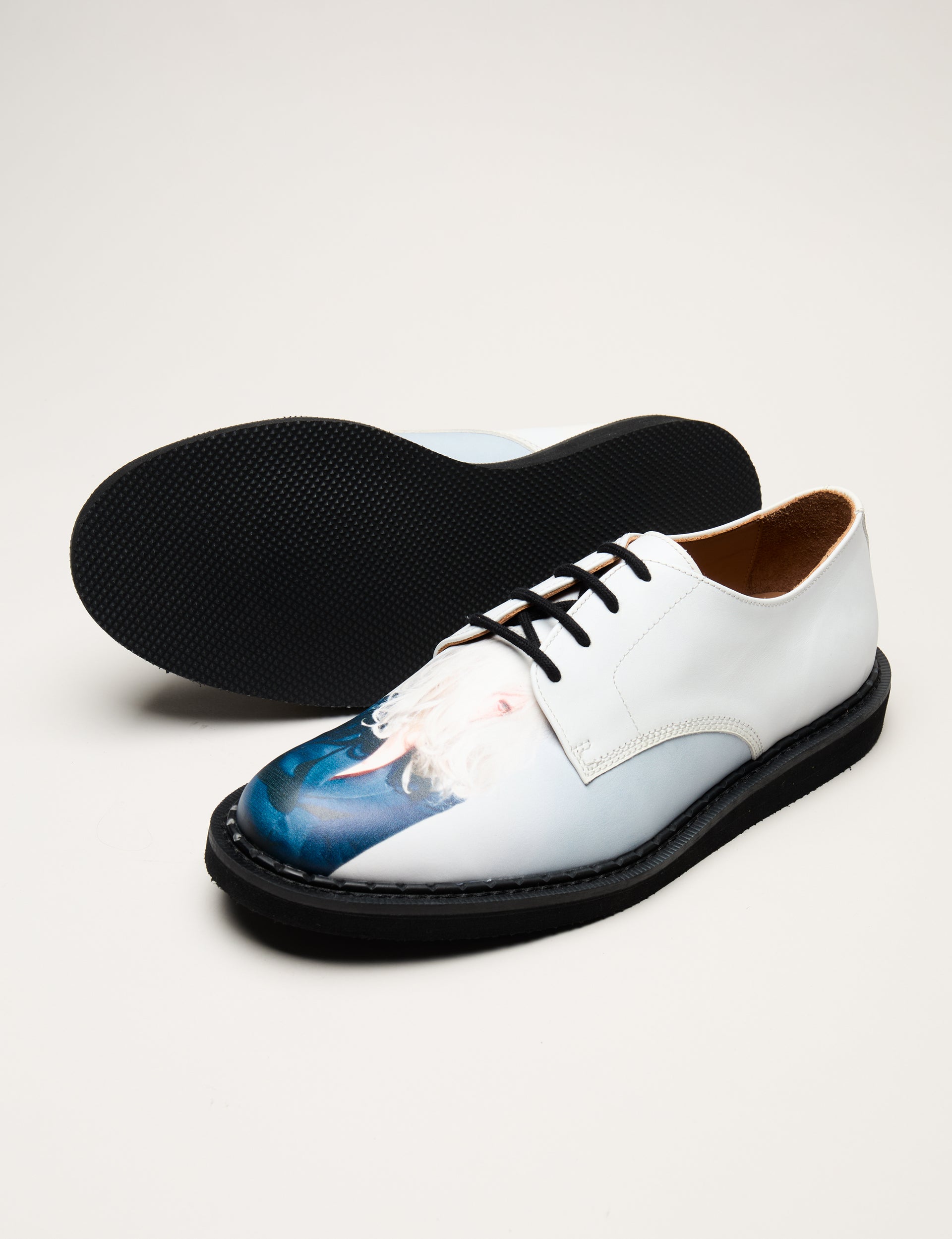 UNDERCOVER 4 Eyelet Derby White