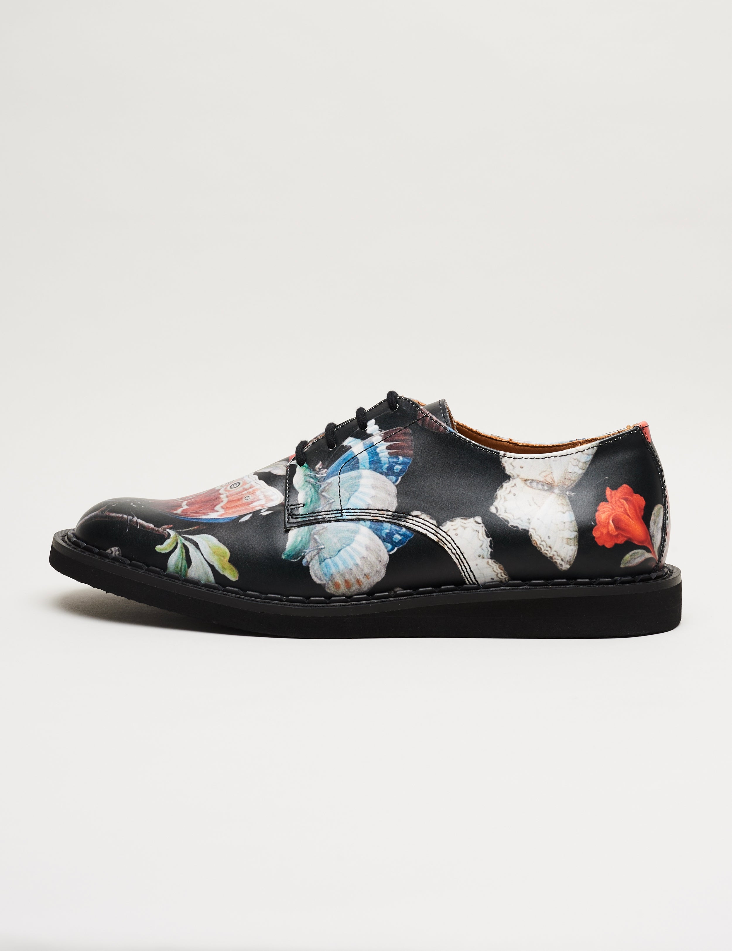 Undercover 4 Eyelet Derby Butterfly Print – George Cox