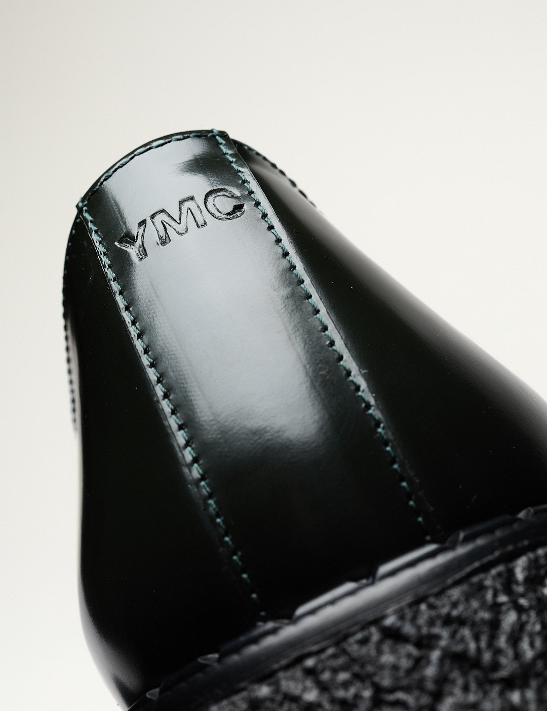 YMC Bump Toe Ghillie Derby Dark Green
