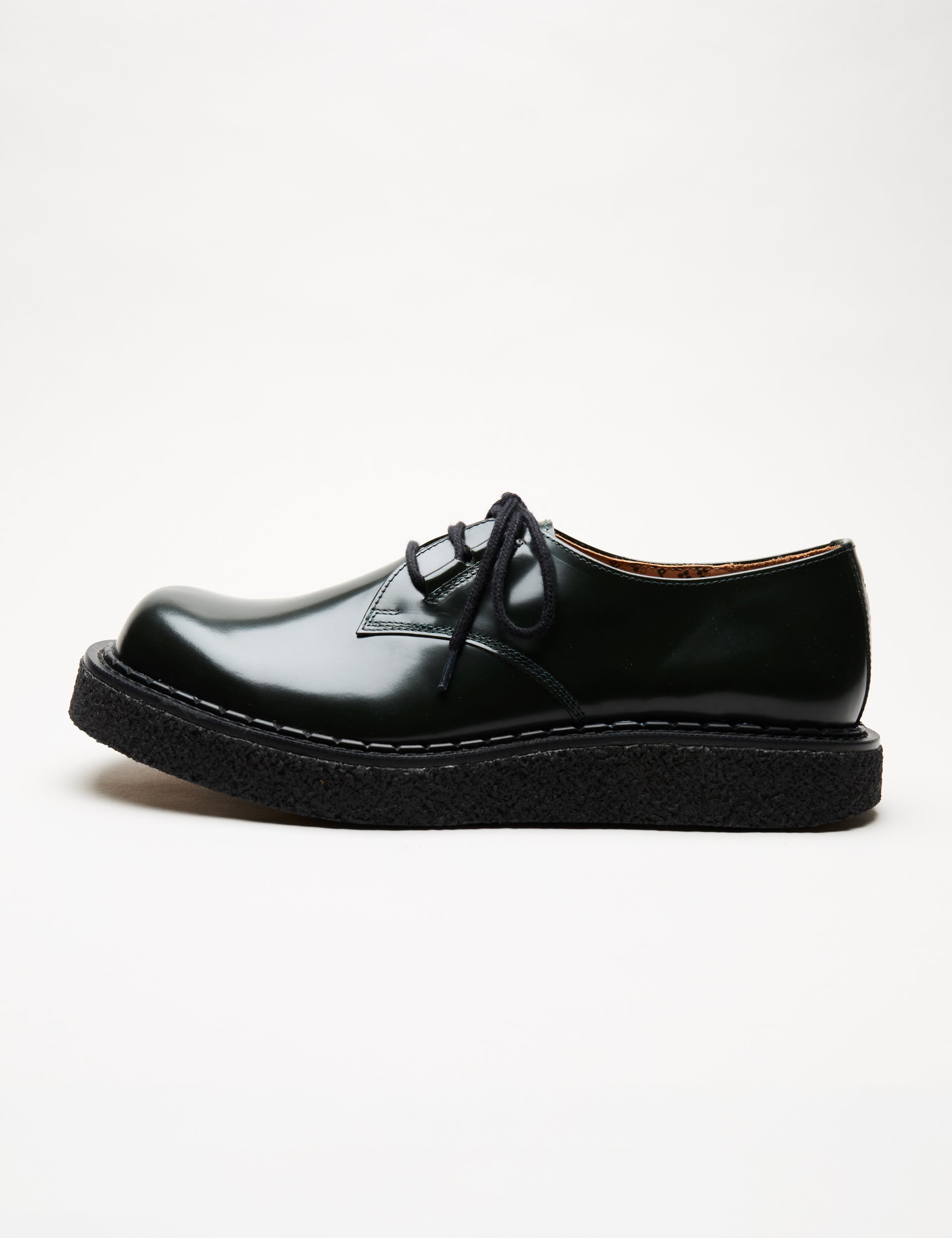 YMC Bump Toe Ghillie Derby Dark Green