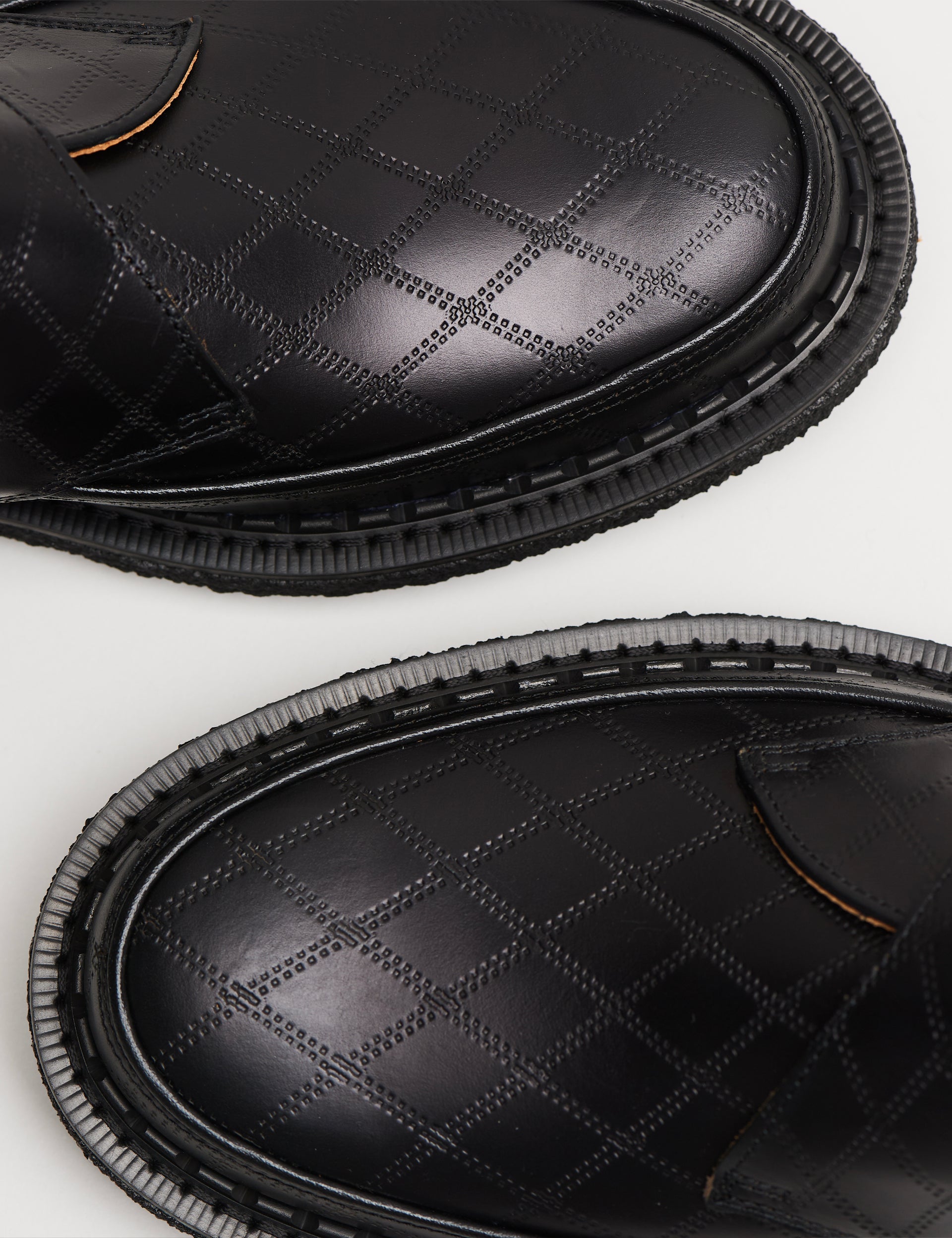 YMC Ripple Hatton Monk Black Argyle