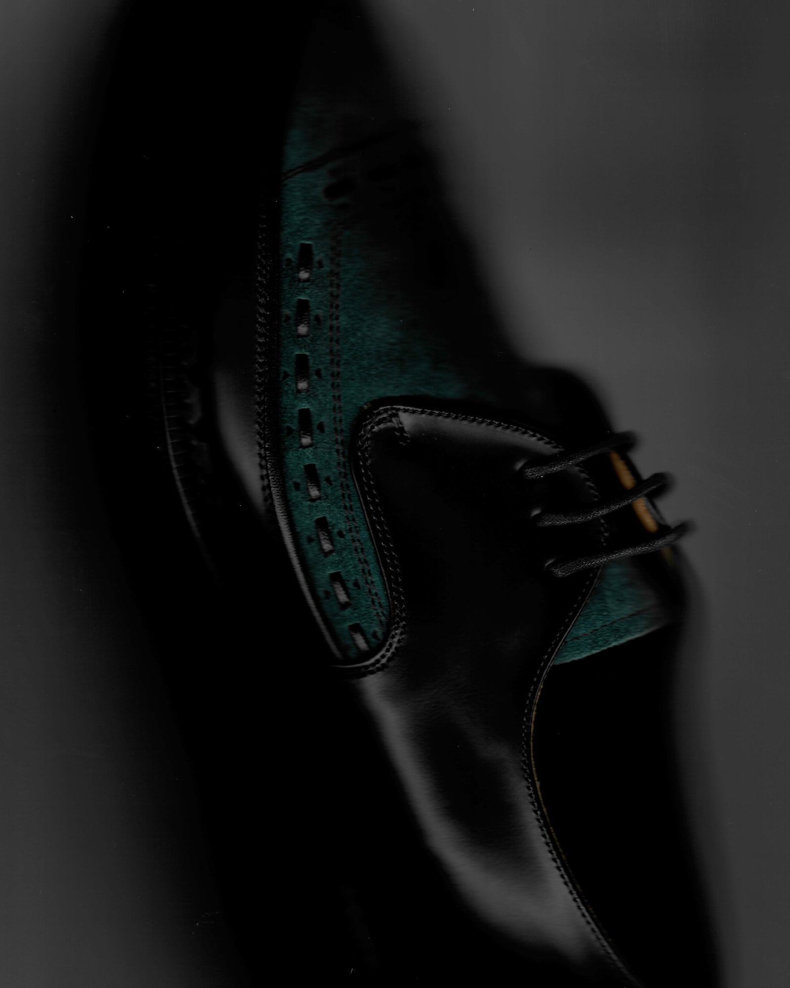 Diano Black/Petrol Suede – George Cox