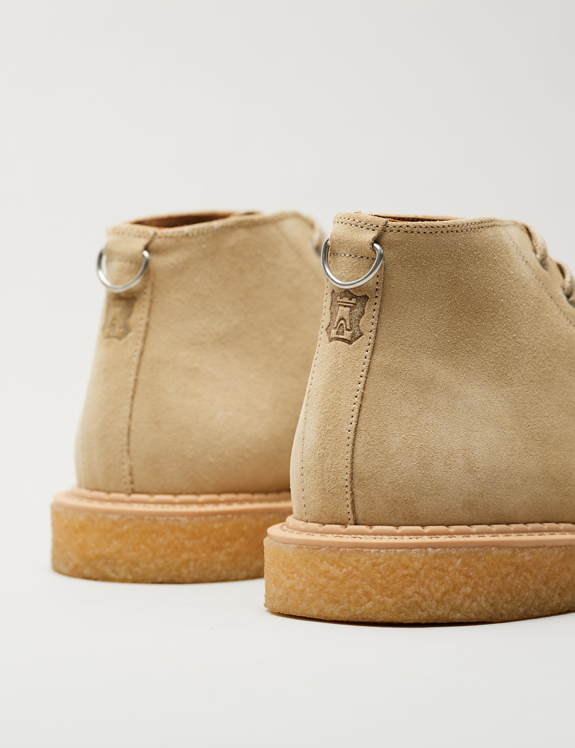 Sand suede boots Clearance