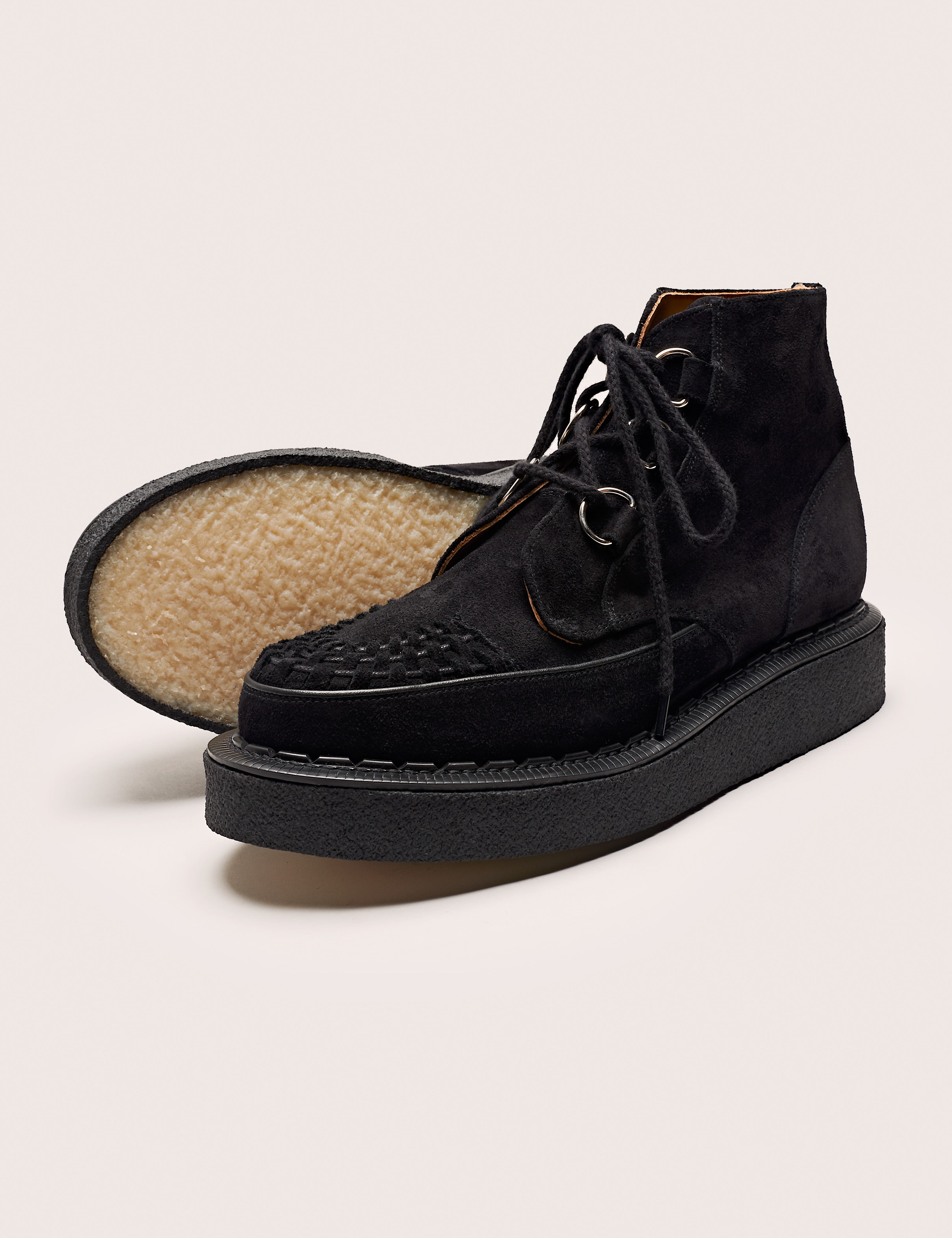 Skipton Boot Black Suede – George Cox