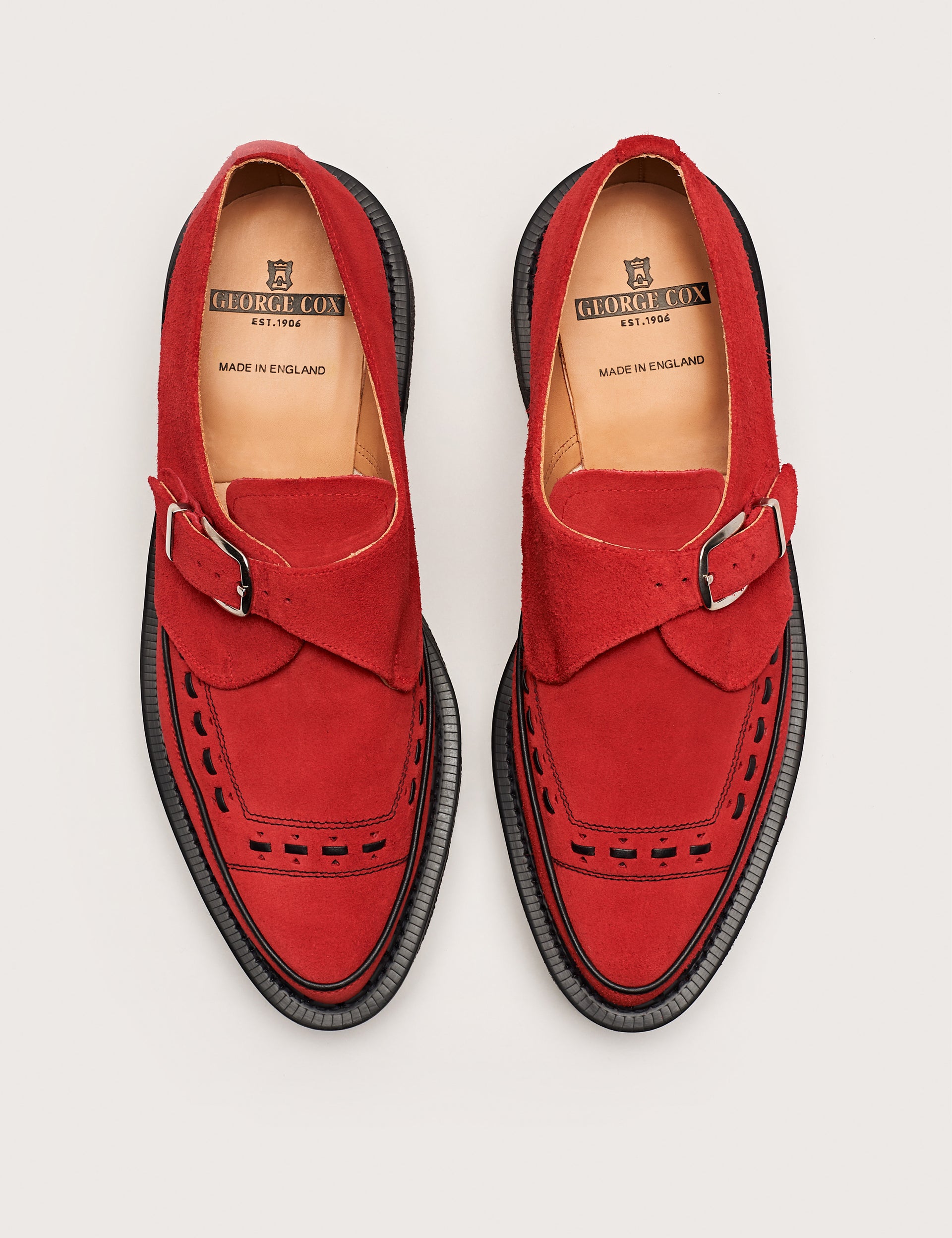 Diano Monk Red Suede