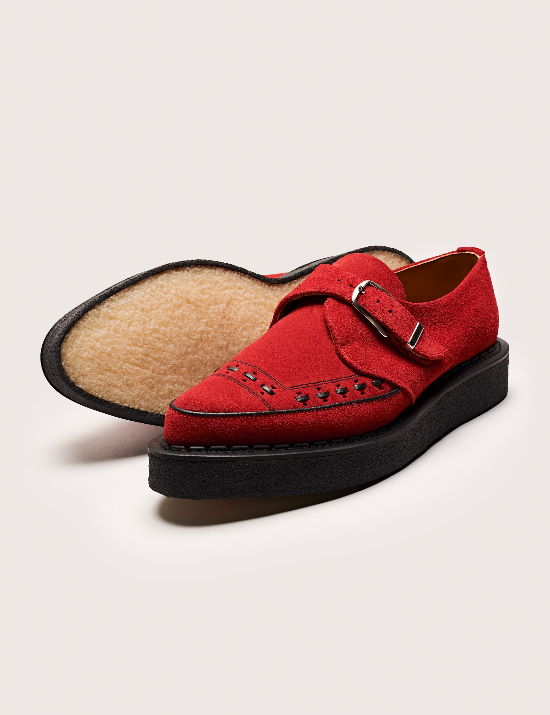 Diano Monk Red Suede